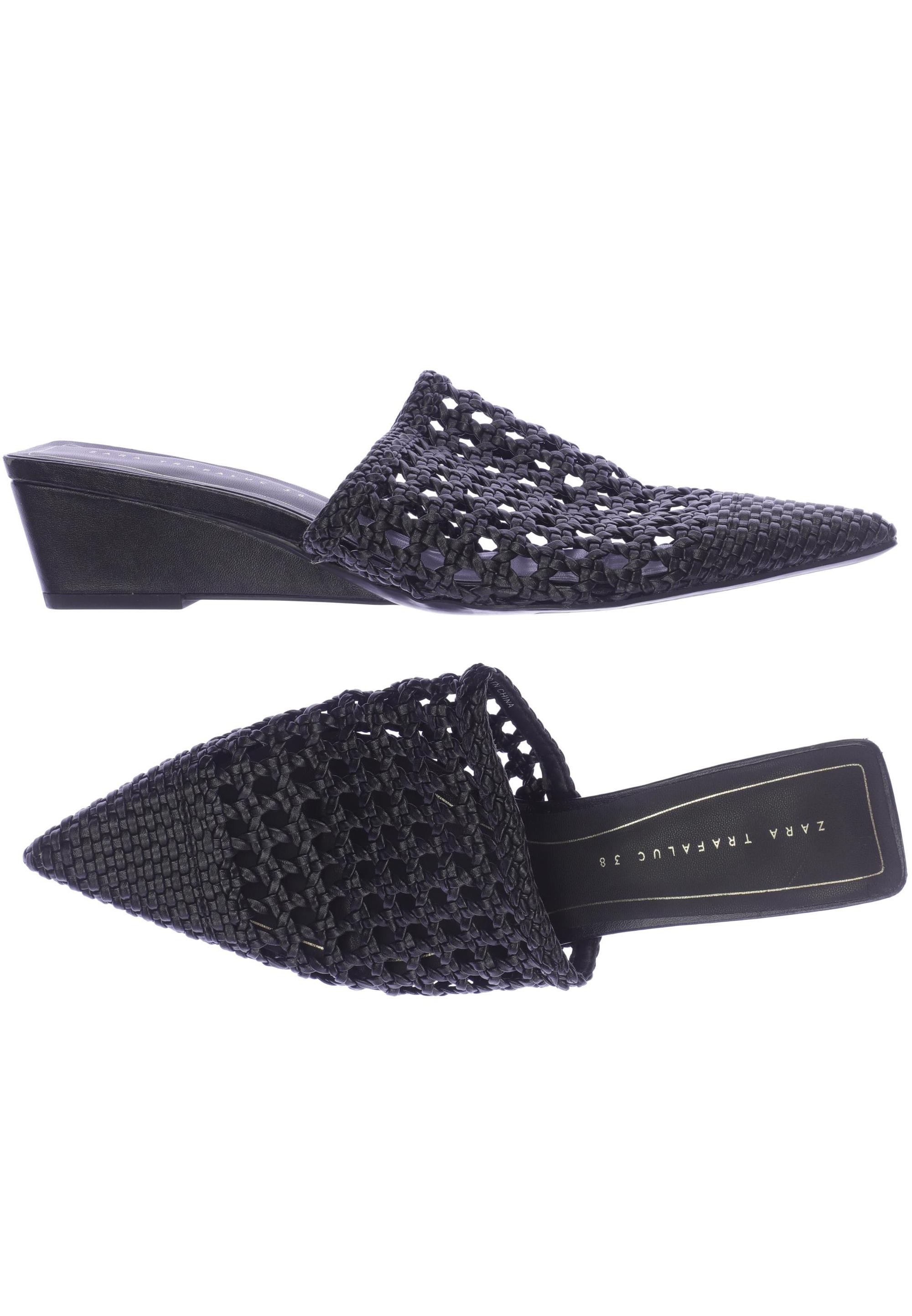 

ZARA Damen Sandale, schwarz