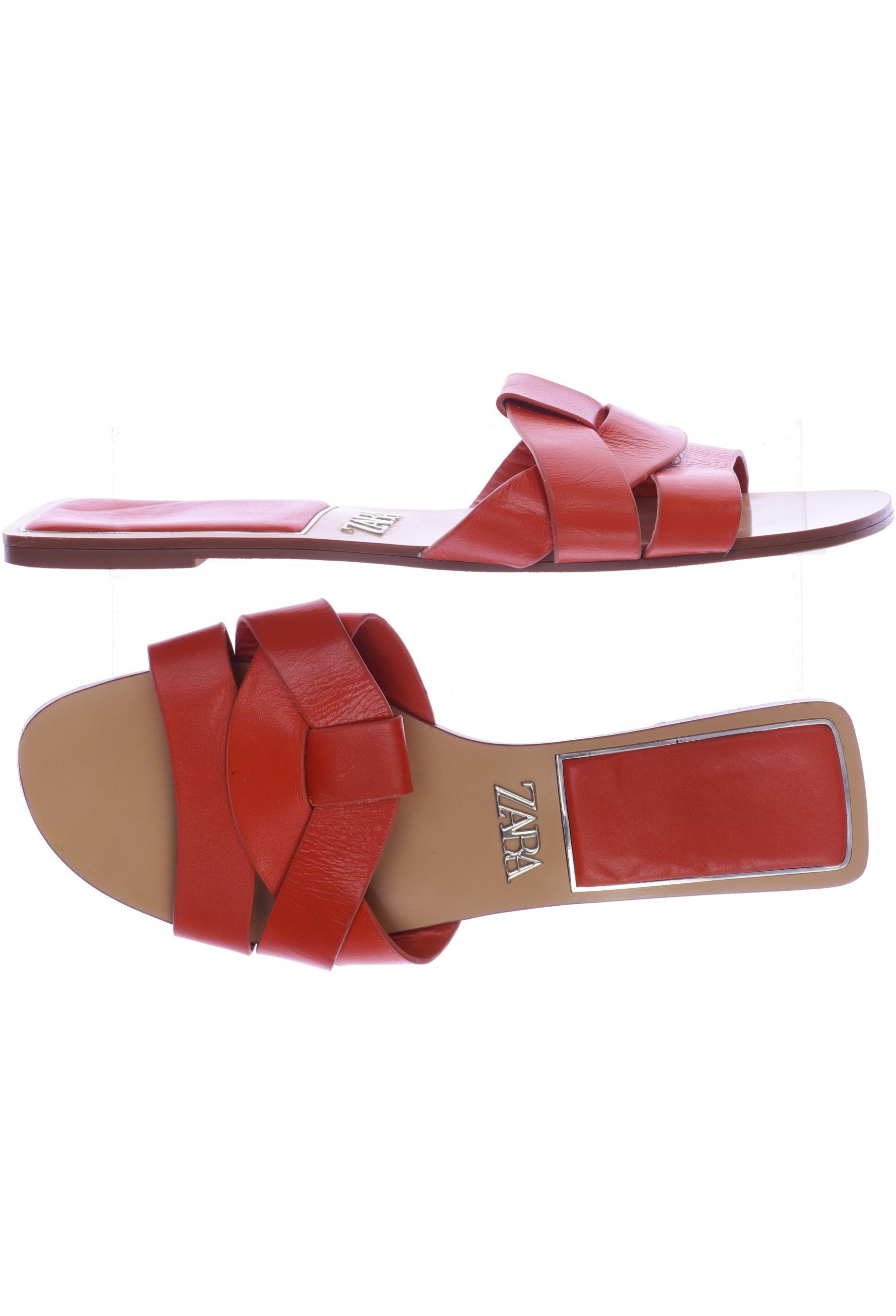 

Zara Damen Sandale, orange, Gr. 38
