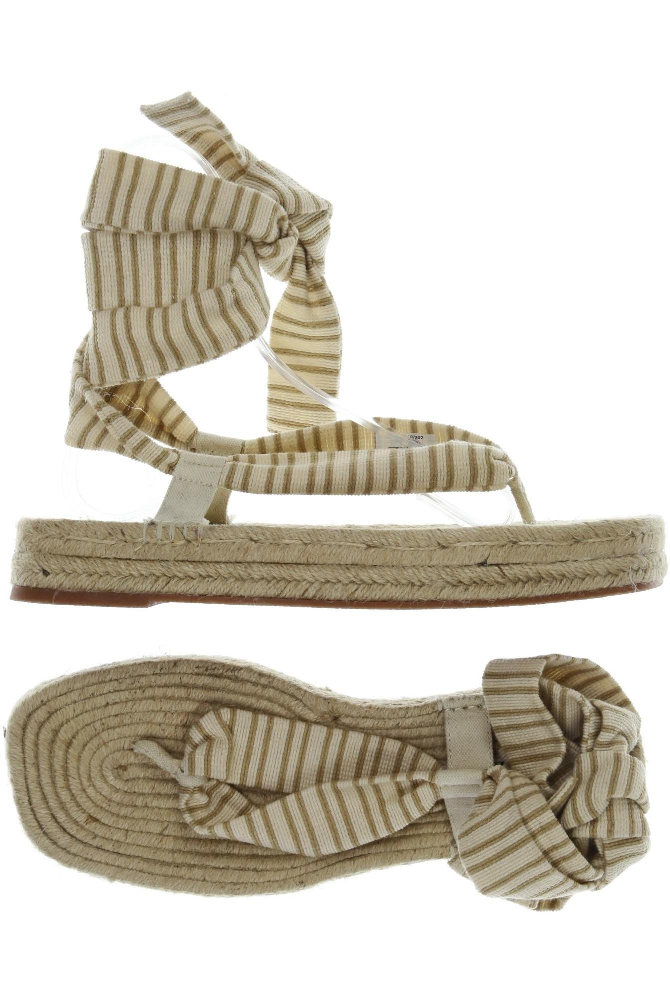 

Zara Damen Sandale, beige, Gr. 40