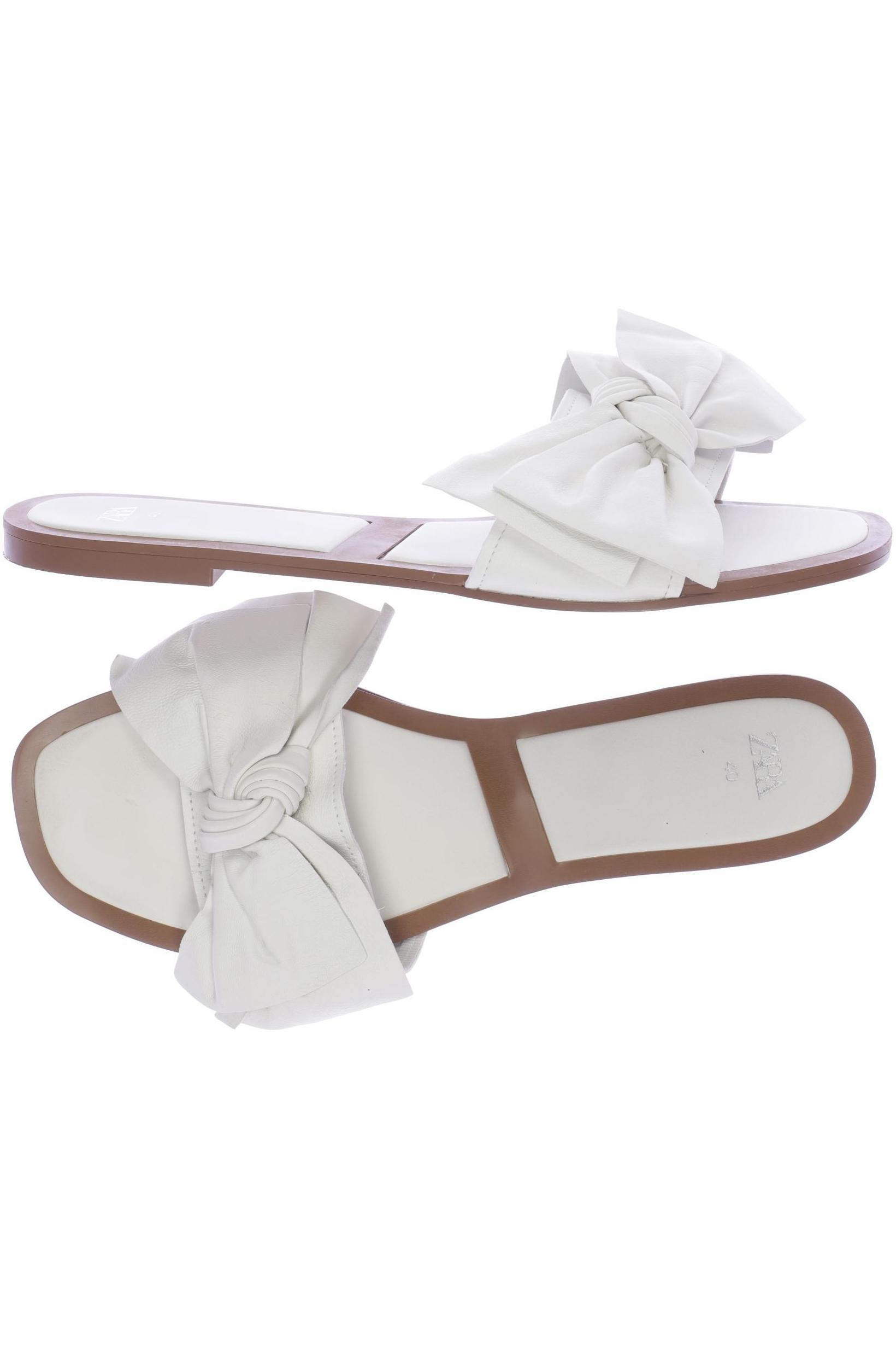 

ZARA Damen Sandale, weiß