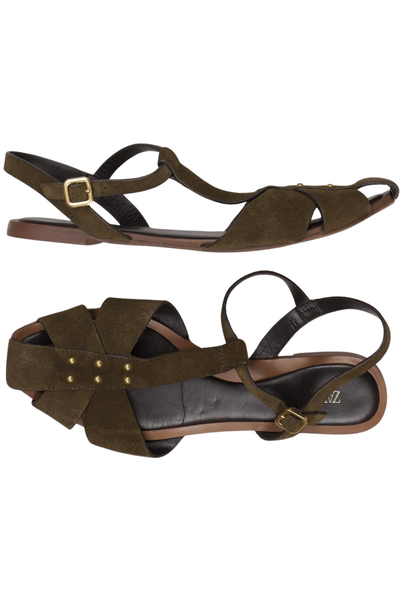 

Zara Damen Sandale, grün, Gr. 38