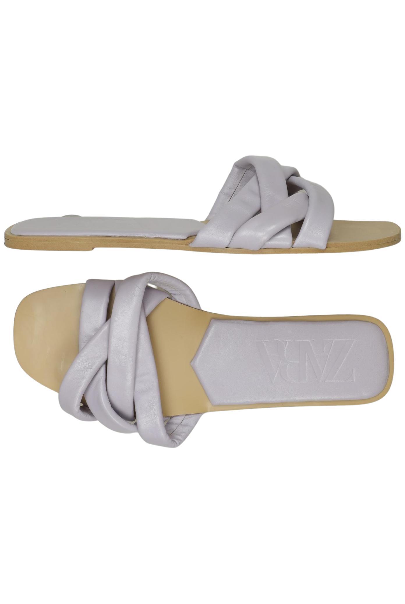 

Zara Damen Sandale, flieder, Gr. 42