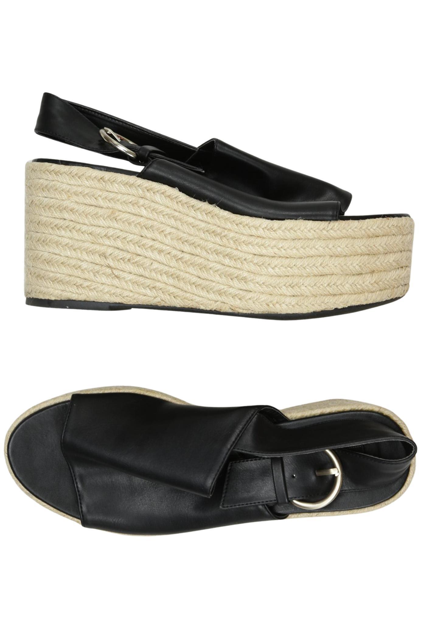 

Zara Damen Sandale, schwarz, Gr. 40