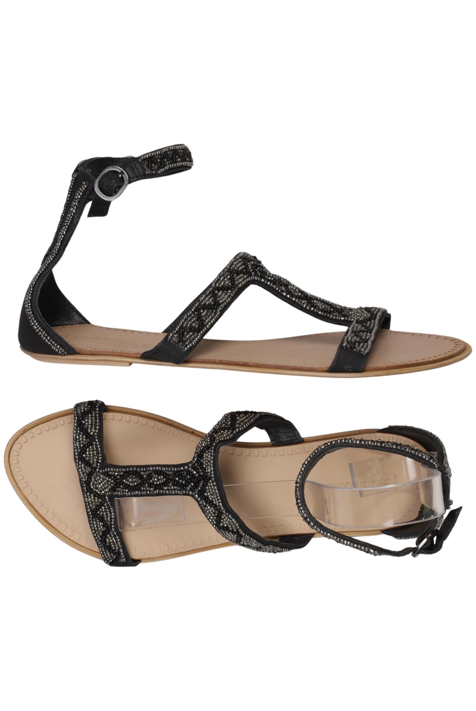 

Zara Damen Sandale, schwarz, Gr. 41