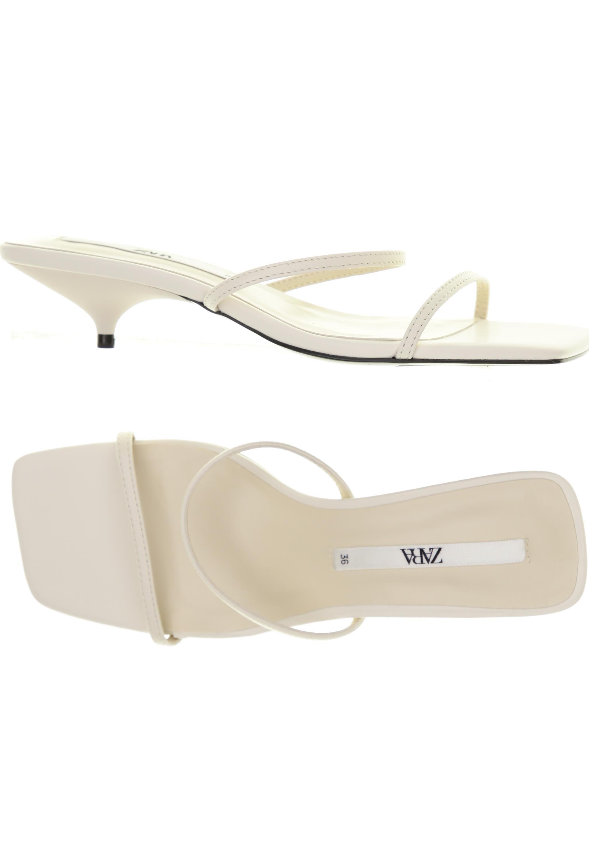 

Zara Damen Sandale, beige, Gr. 36