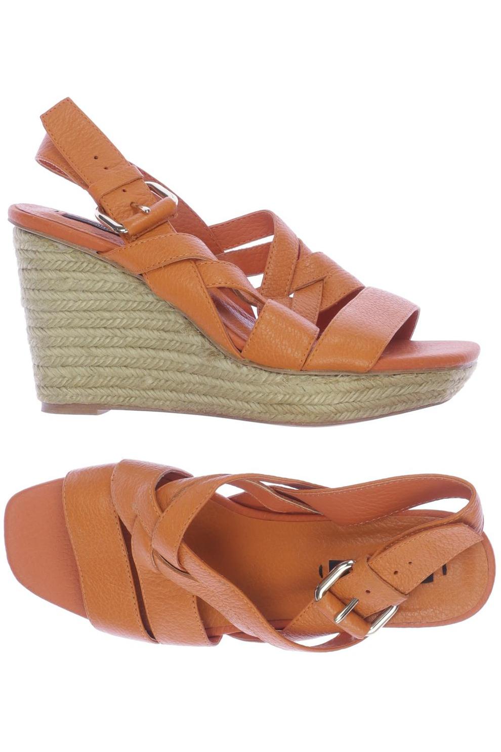 

Zara Damen Sandale, orange, Gr. 37