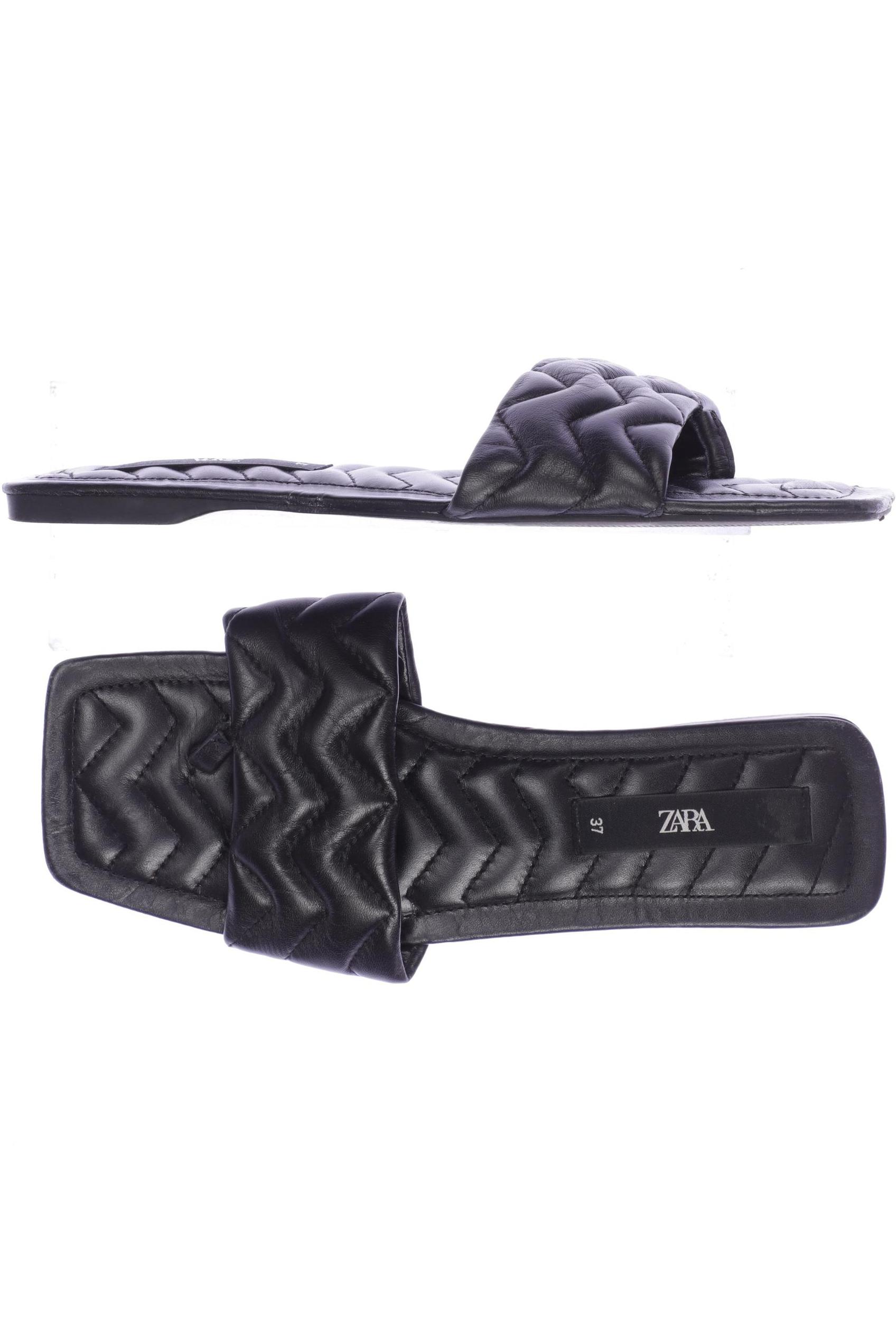 

Zara Damen Sandale, schwarz, Gr. 37