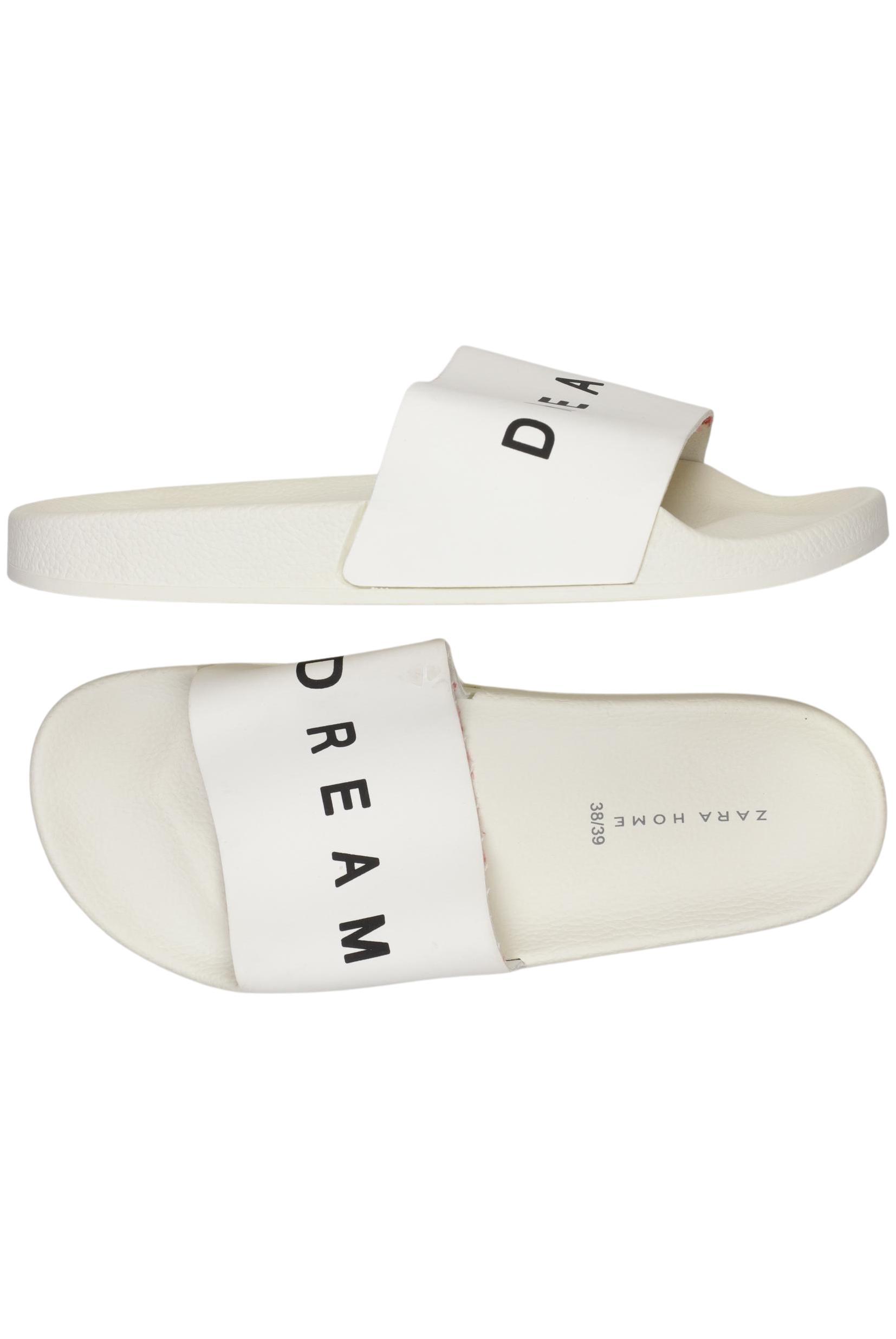 

Zara Damen Sandale, weiß, Gr. 38