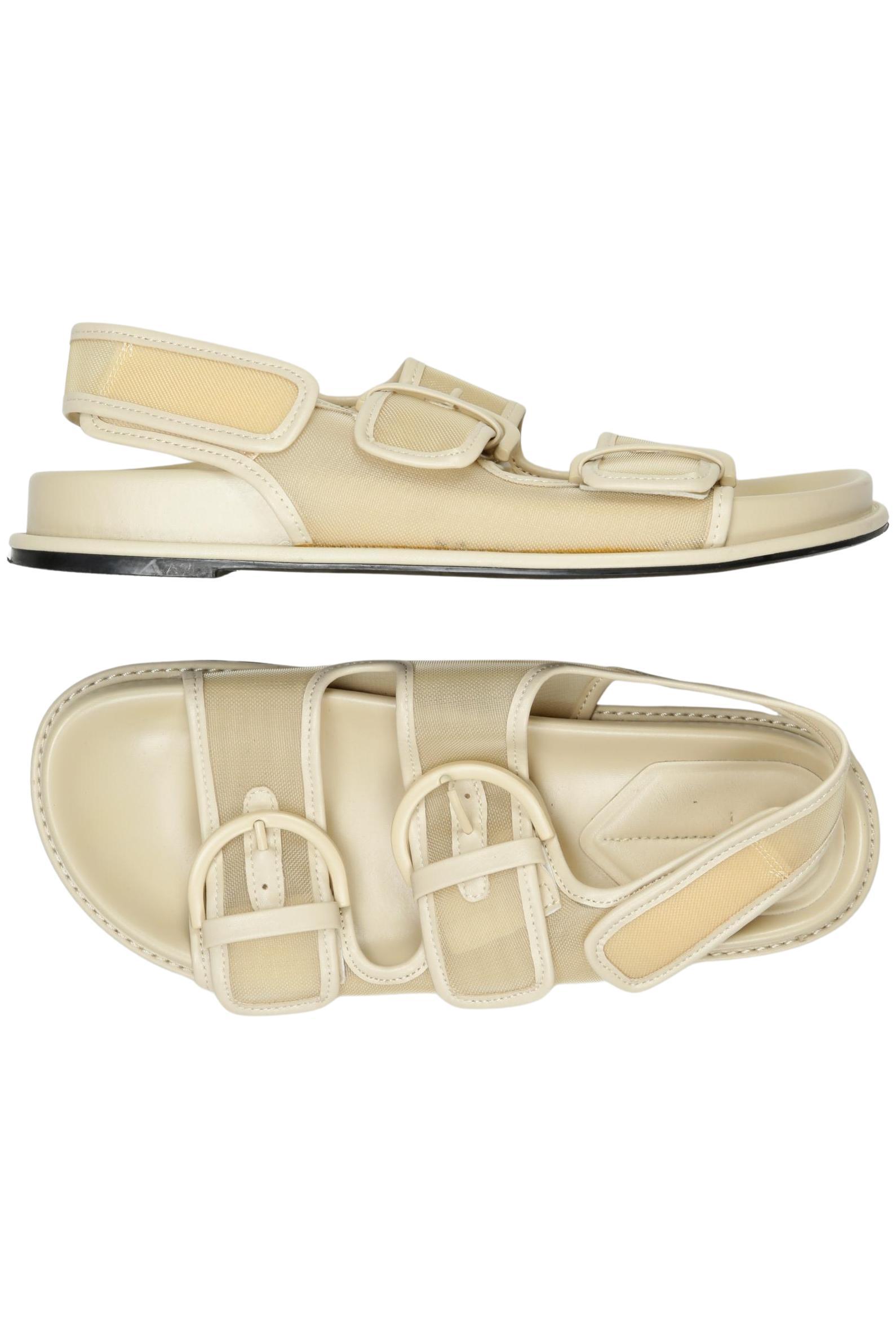 

Zara Damen Sandale, beige, Gr. 37
