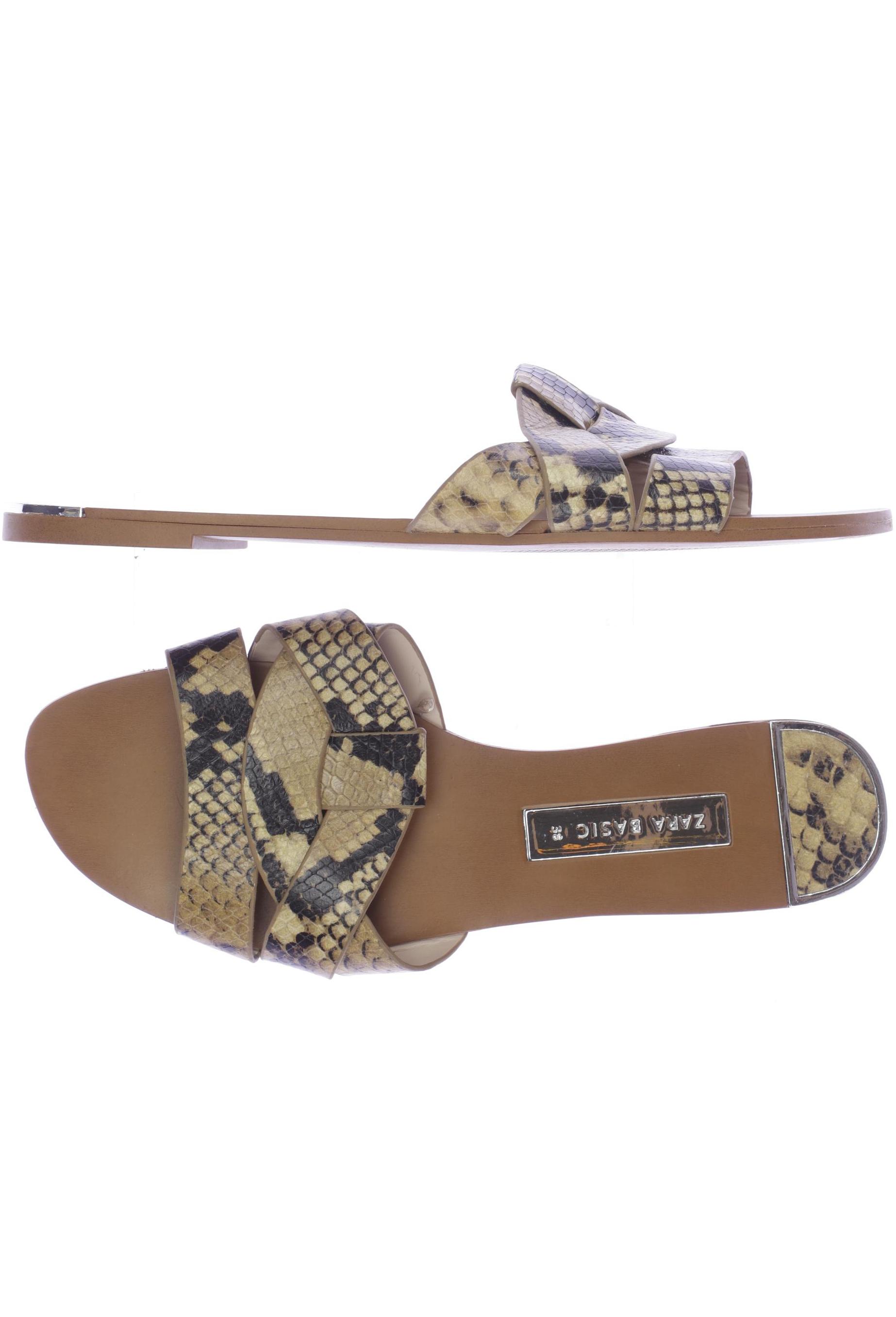 

Zara Damen Sandale, beige, Gr. 38