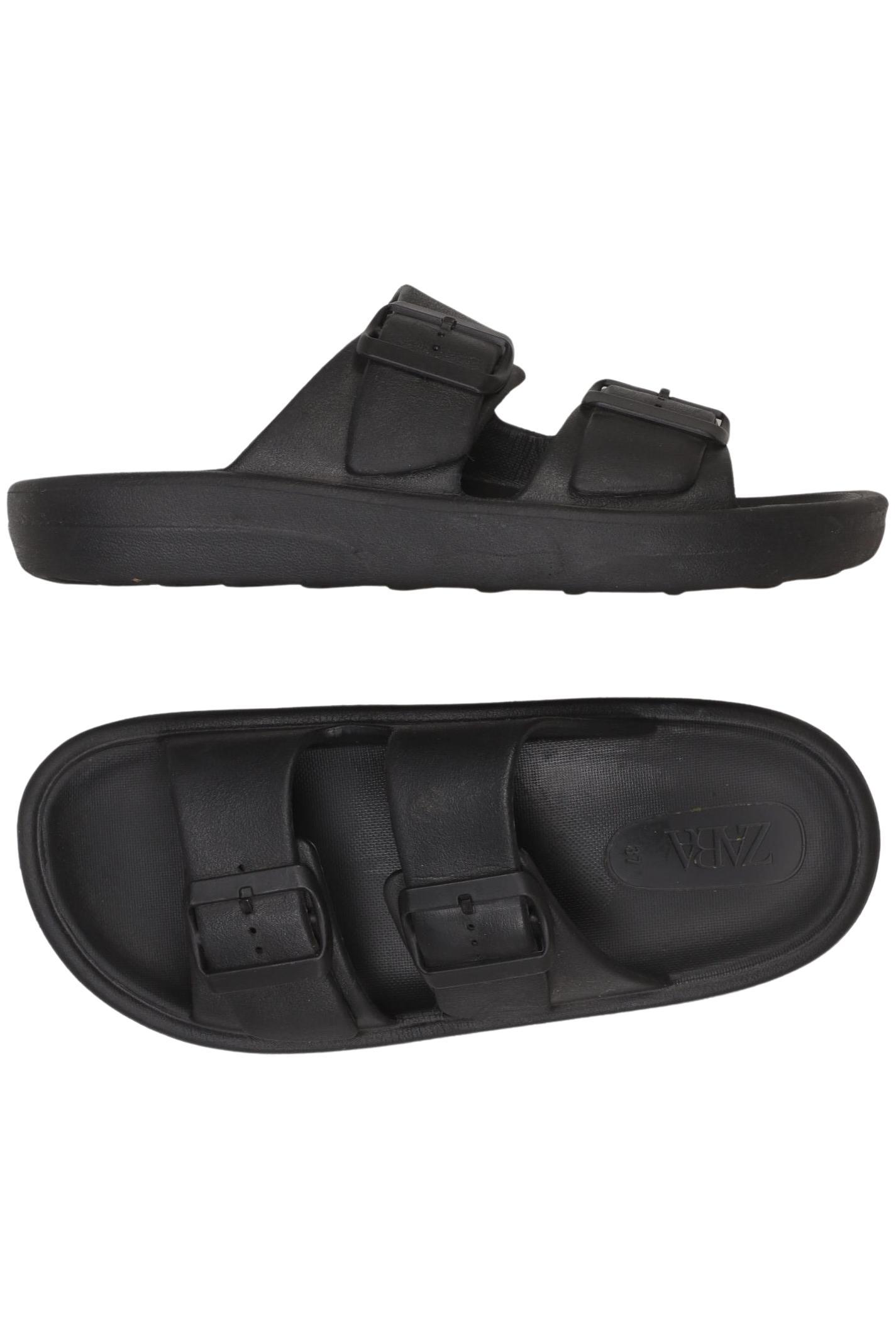 

Zara Damen Sandale, schwarz, Gr. 37