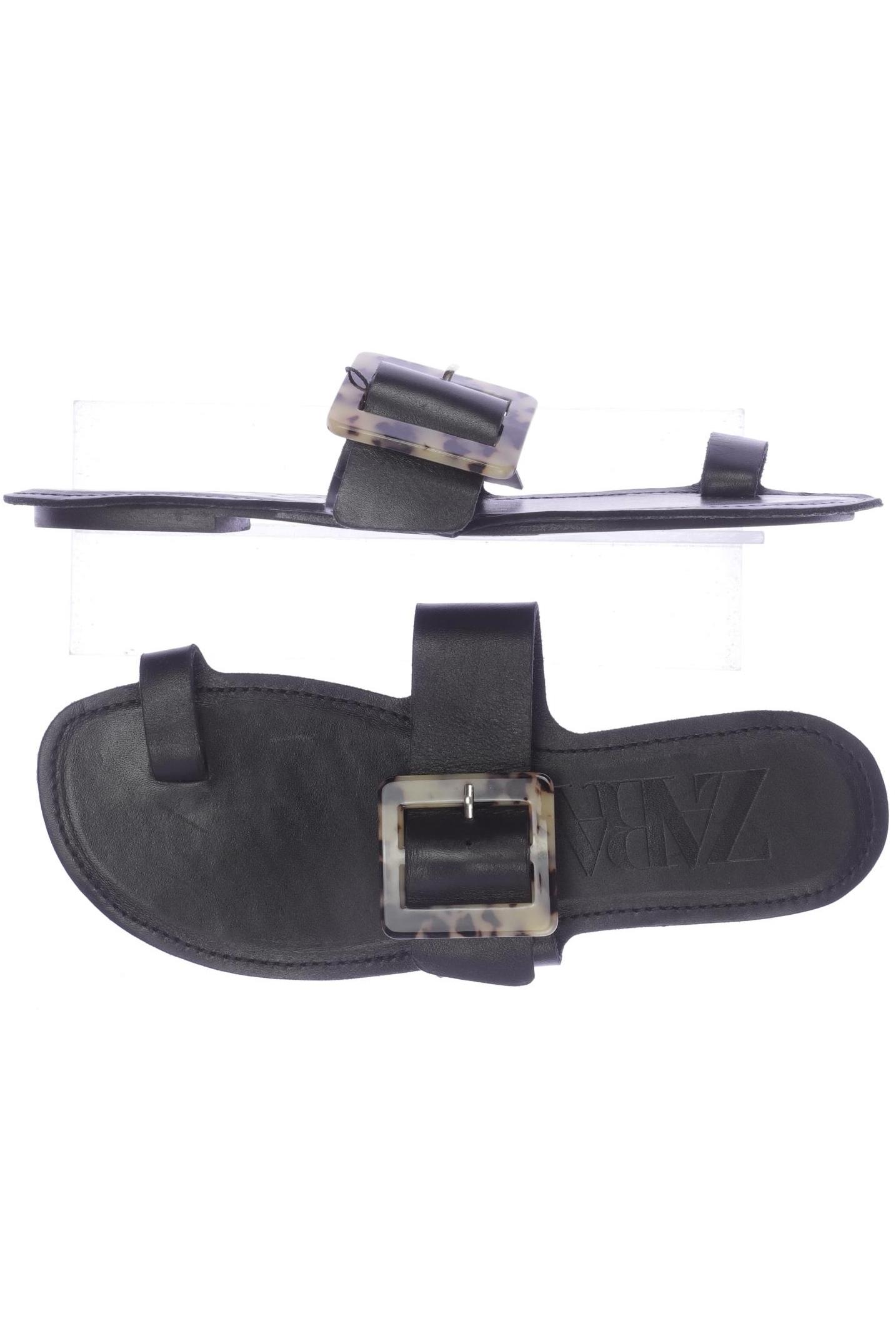 

Zara Damen Sandale, schwarz, Gr. 39