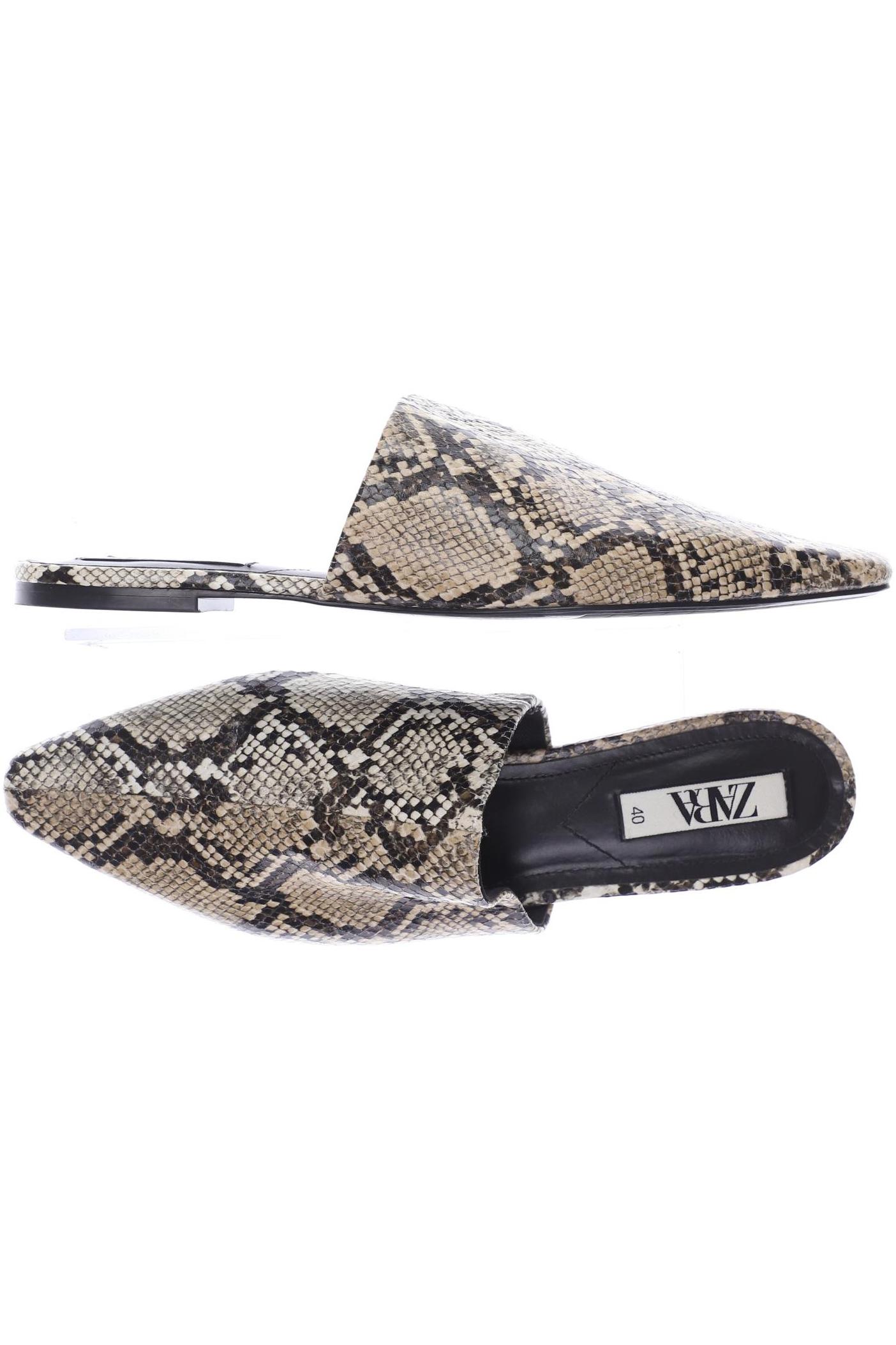 

Zara Damen Sandale, beige, Gr. 40