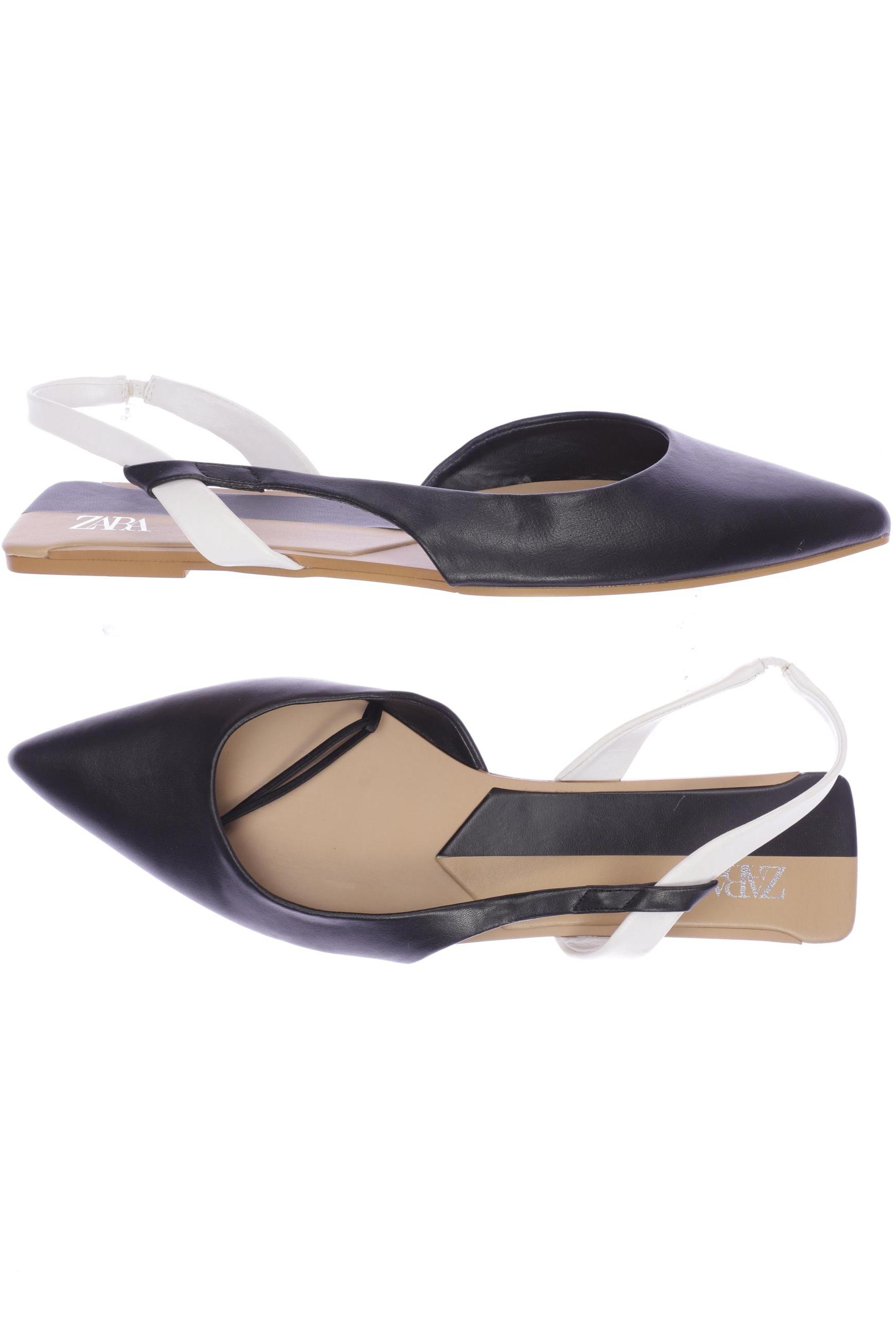 

Zara Damen Sandale, schwarz, Gr. 40
