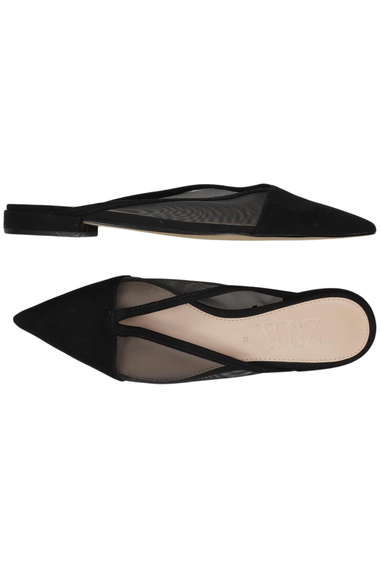 

Zara Damen Sandale, schwarz, Gr. 36