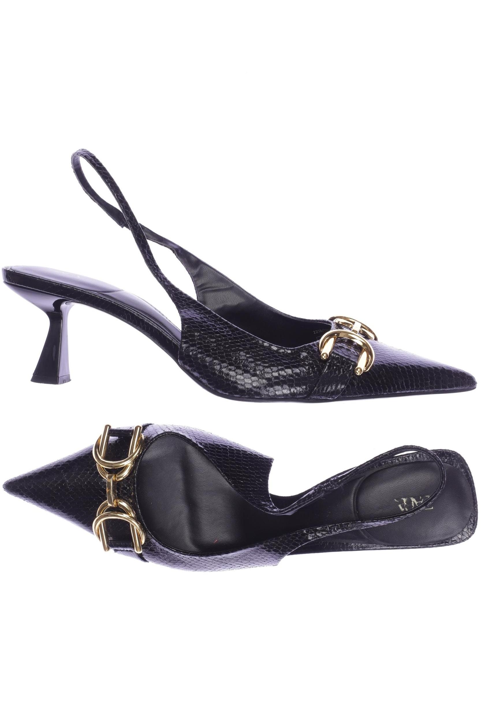 

Zara Damen Sandale, schwarz, Gr. 41