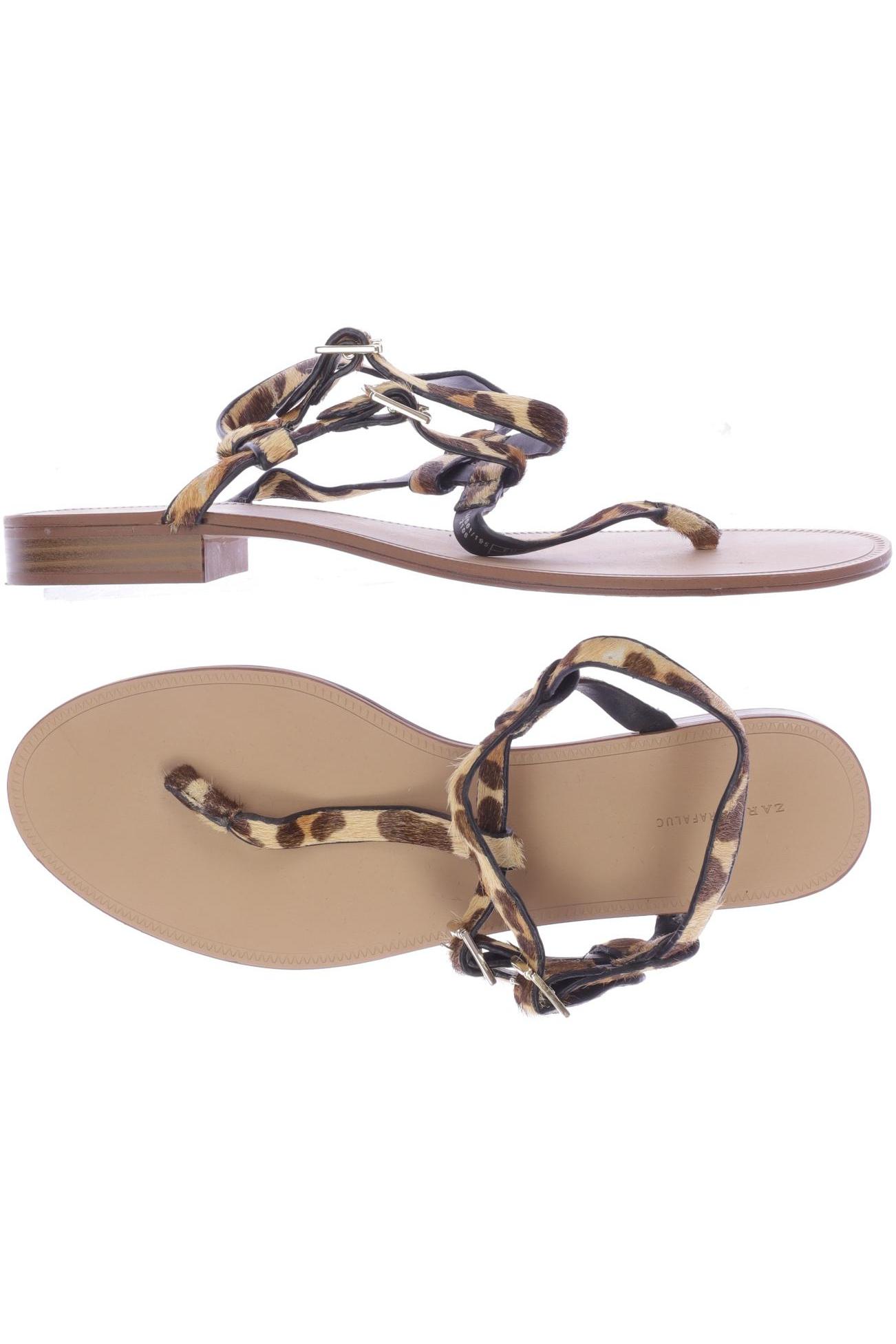 

Zara Damen Sandale, beige, Gr. 39