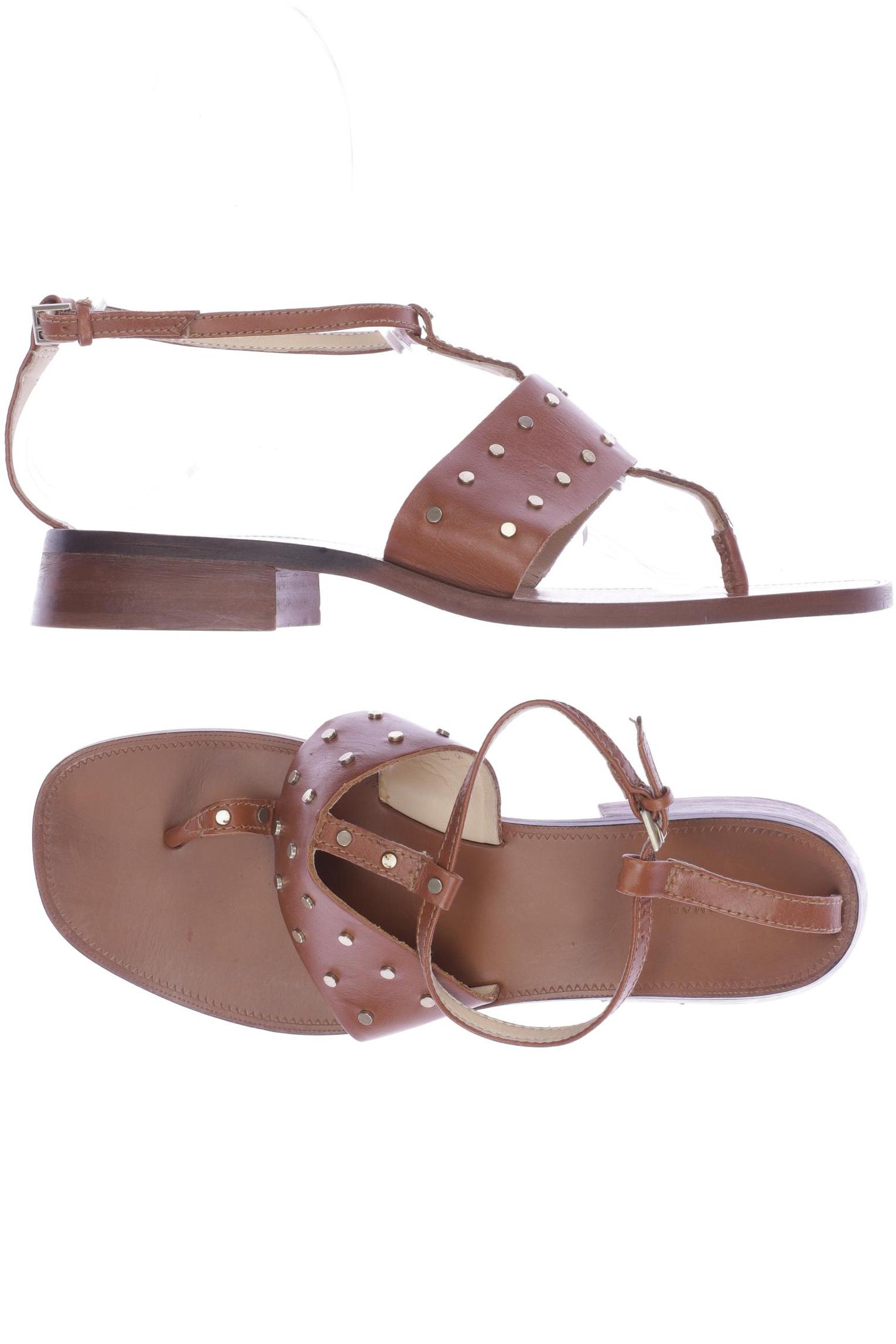 

Zara Damen Sandale, braun, Gr. 39
