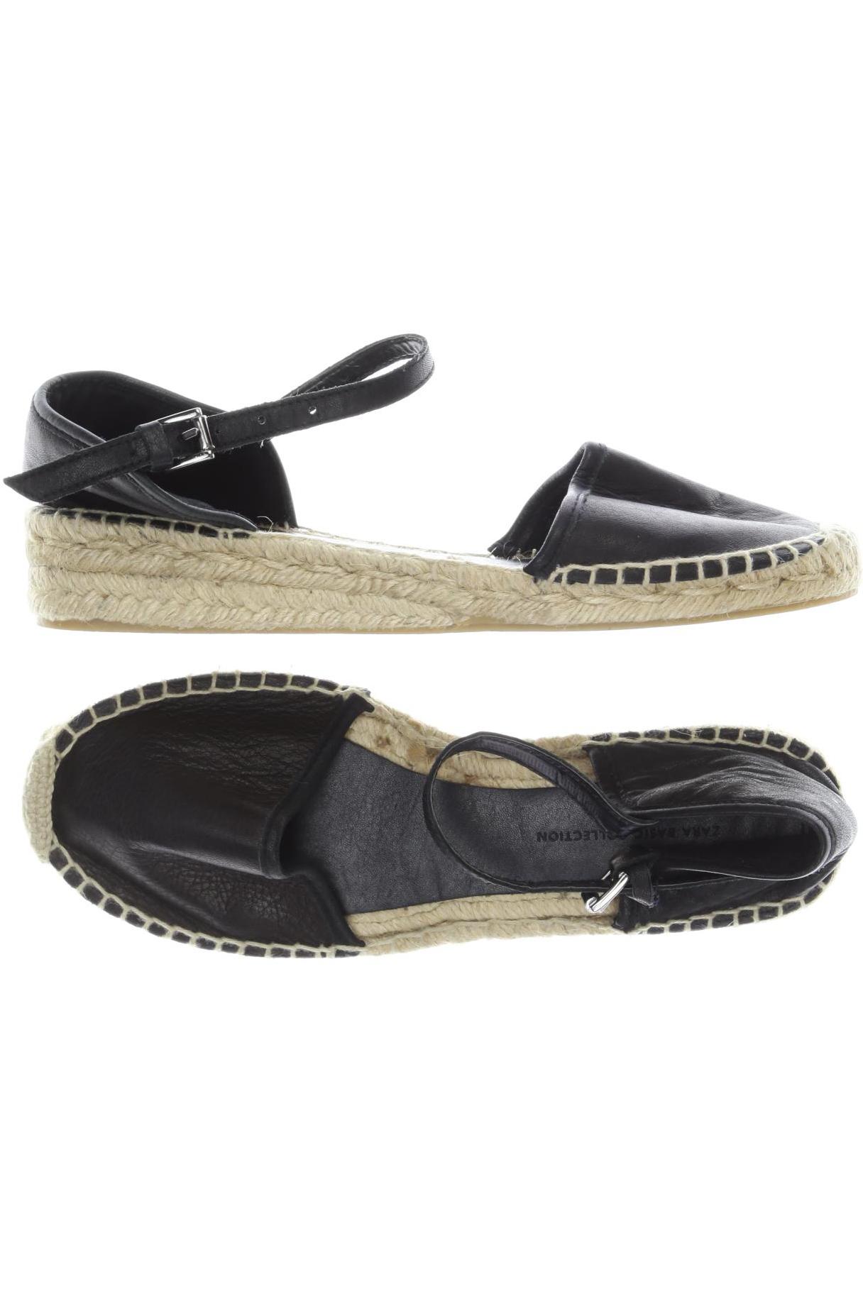 

Zara Damen Sandale, schwarz, Gr. 38