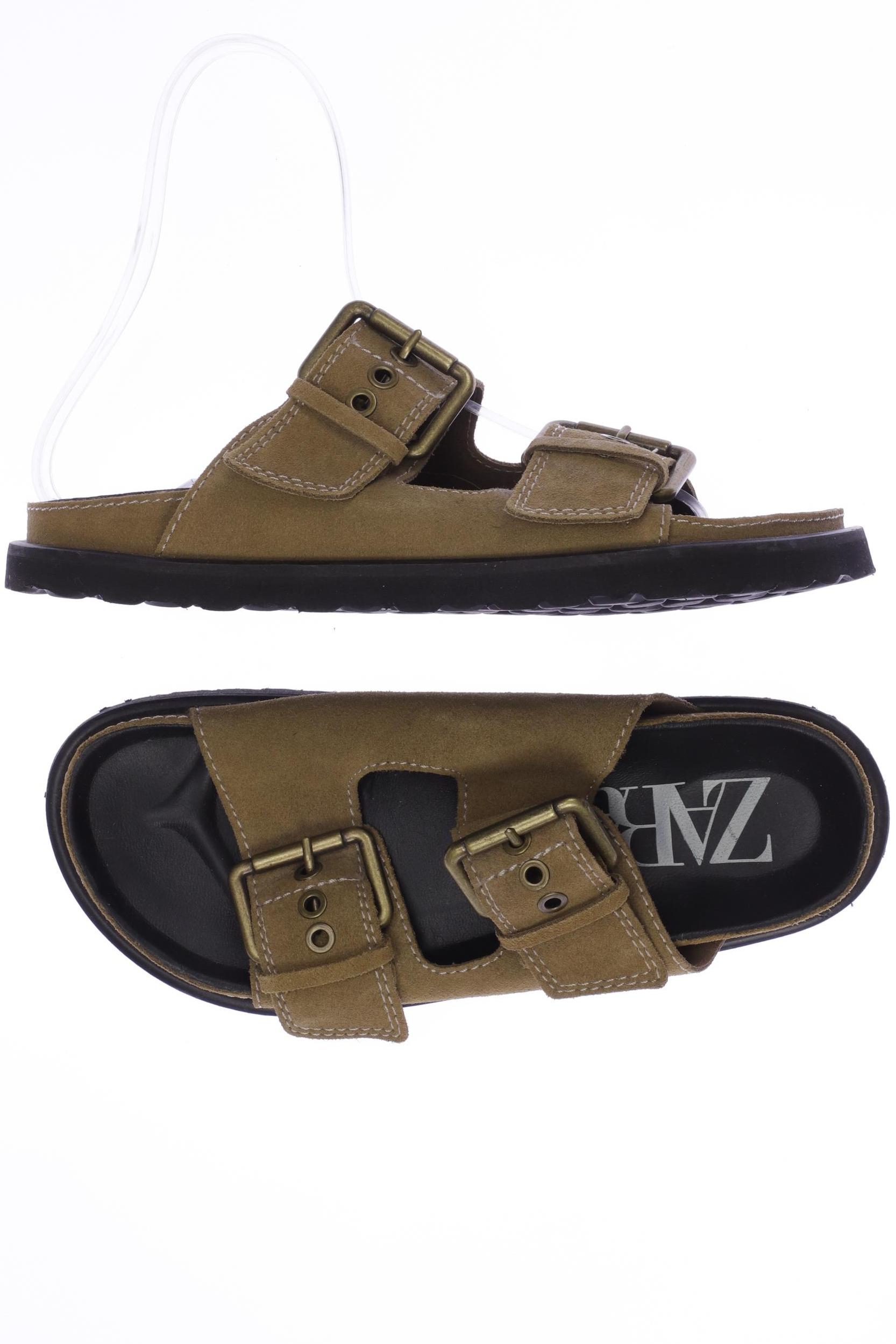 

Zara Damen Sandale, braun, Gr. 39