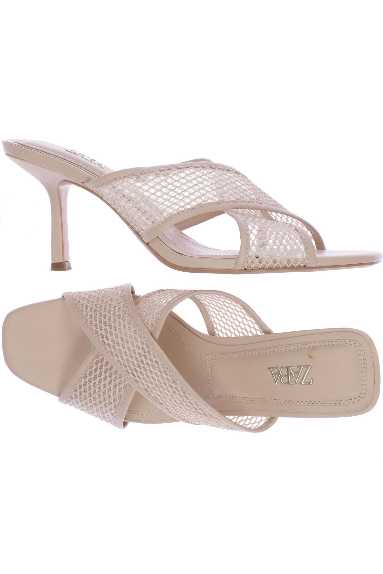 

Zara Damen Sandale, beige, Gr. 41