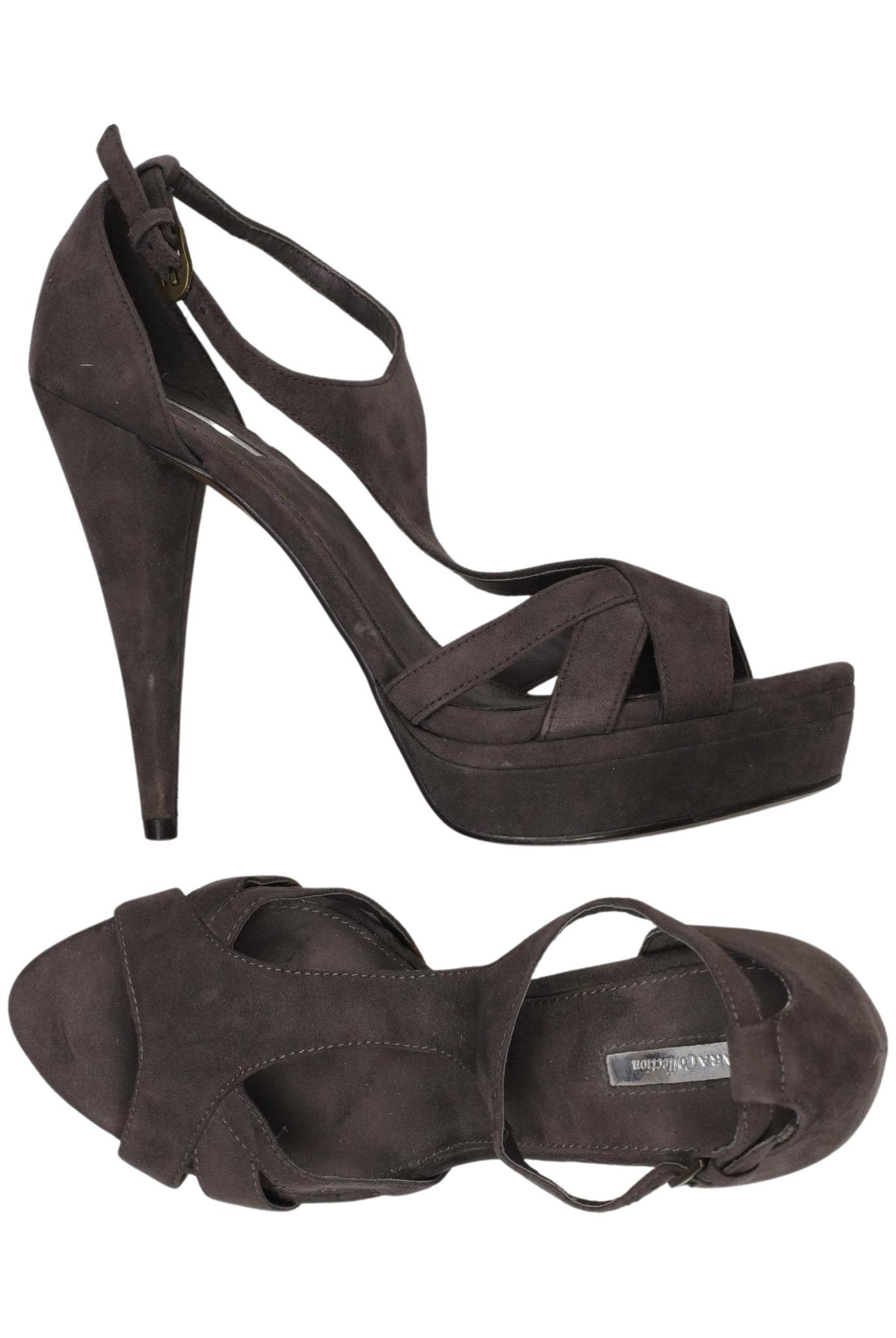 

Zara Damen Sandale, grau, Gr. 38