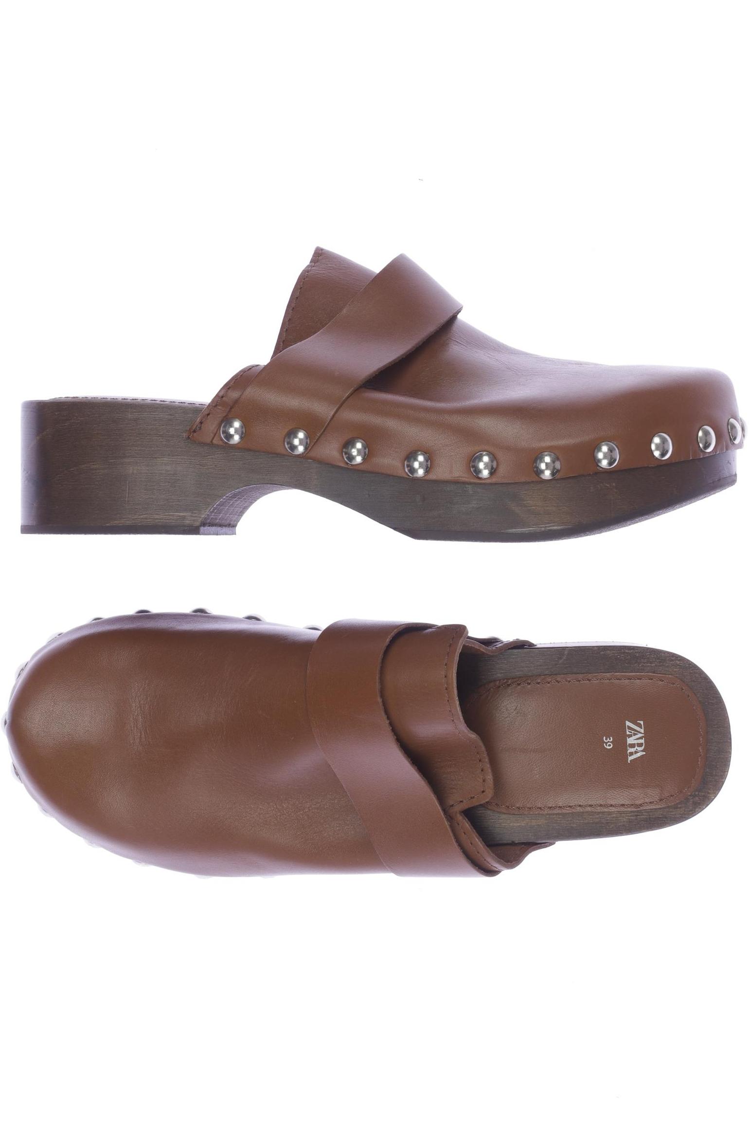

Zara Damen Sandale, braun, Gr. 39