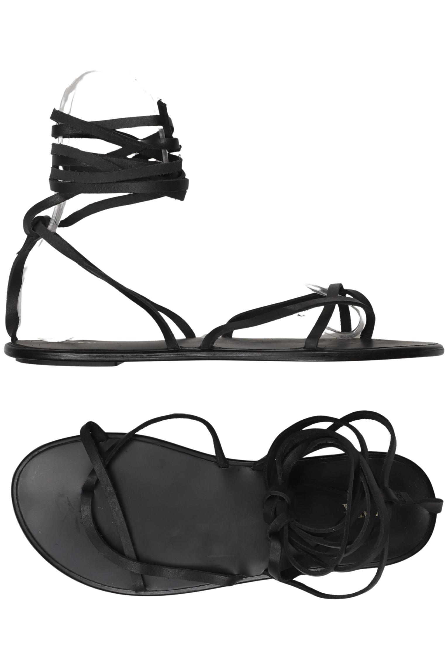 

Zara Damen Sandale, schwarz, Gr. 39