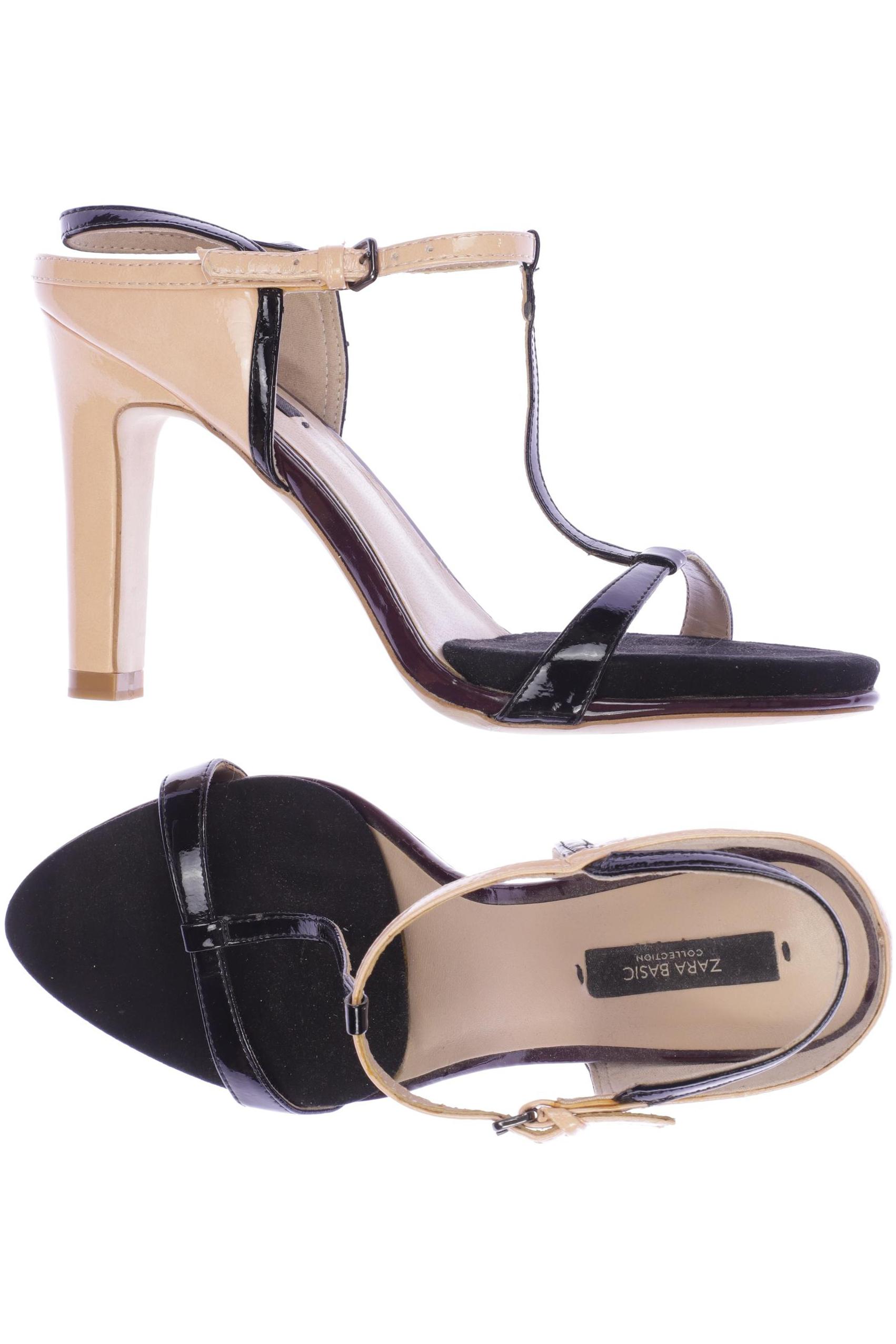 

Zara Damen Sandale, schwarz, Gr. 37