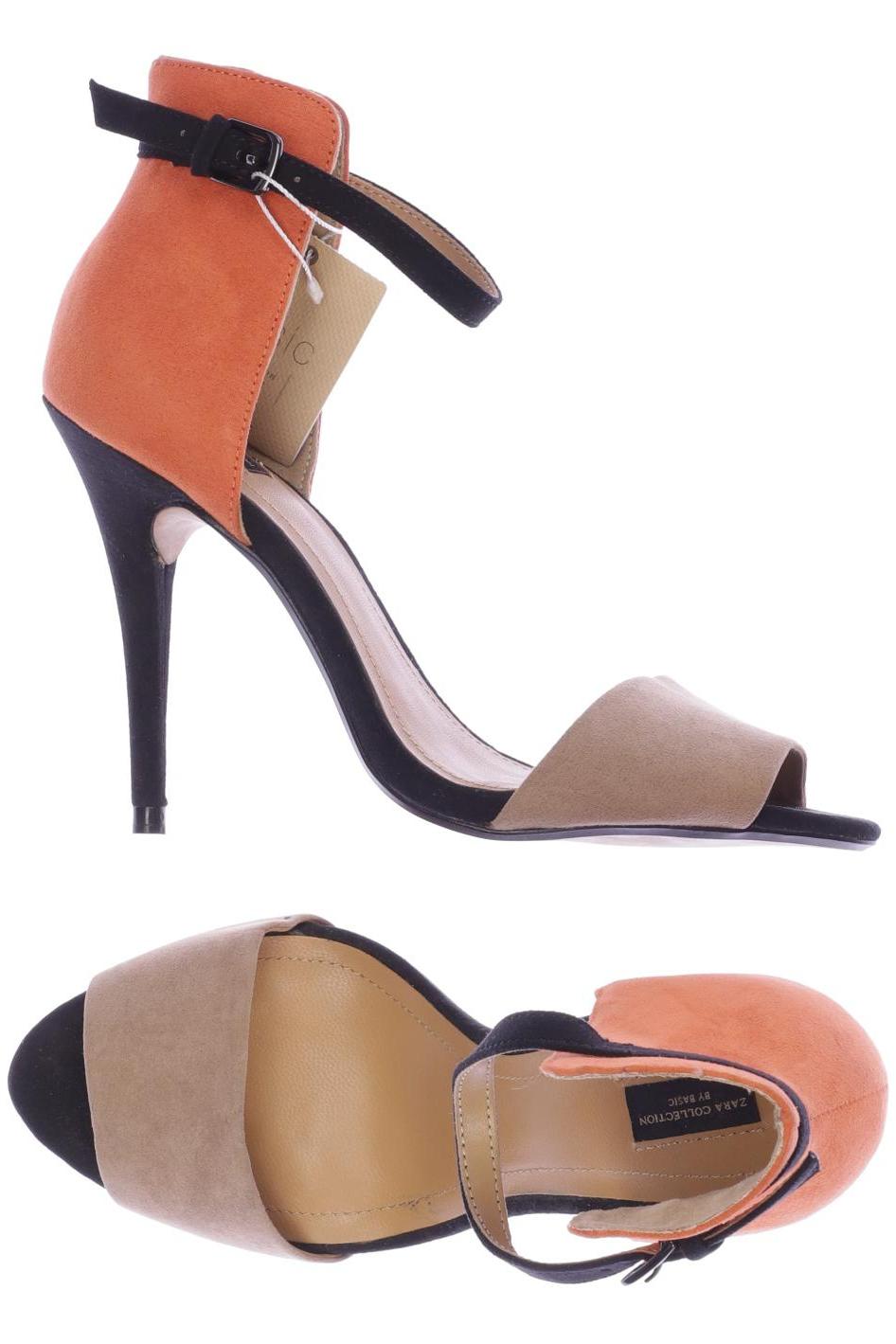 

Zara Damen Sandale, beige, Gr. 38