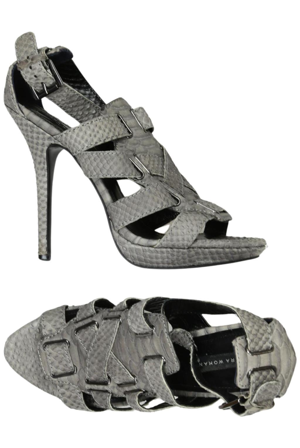 Thumbnail - Zara Damen Sandale, grau, Gr. 40