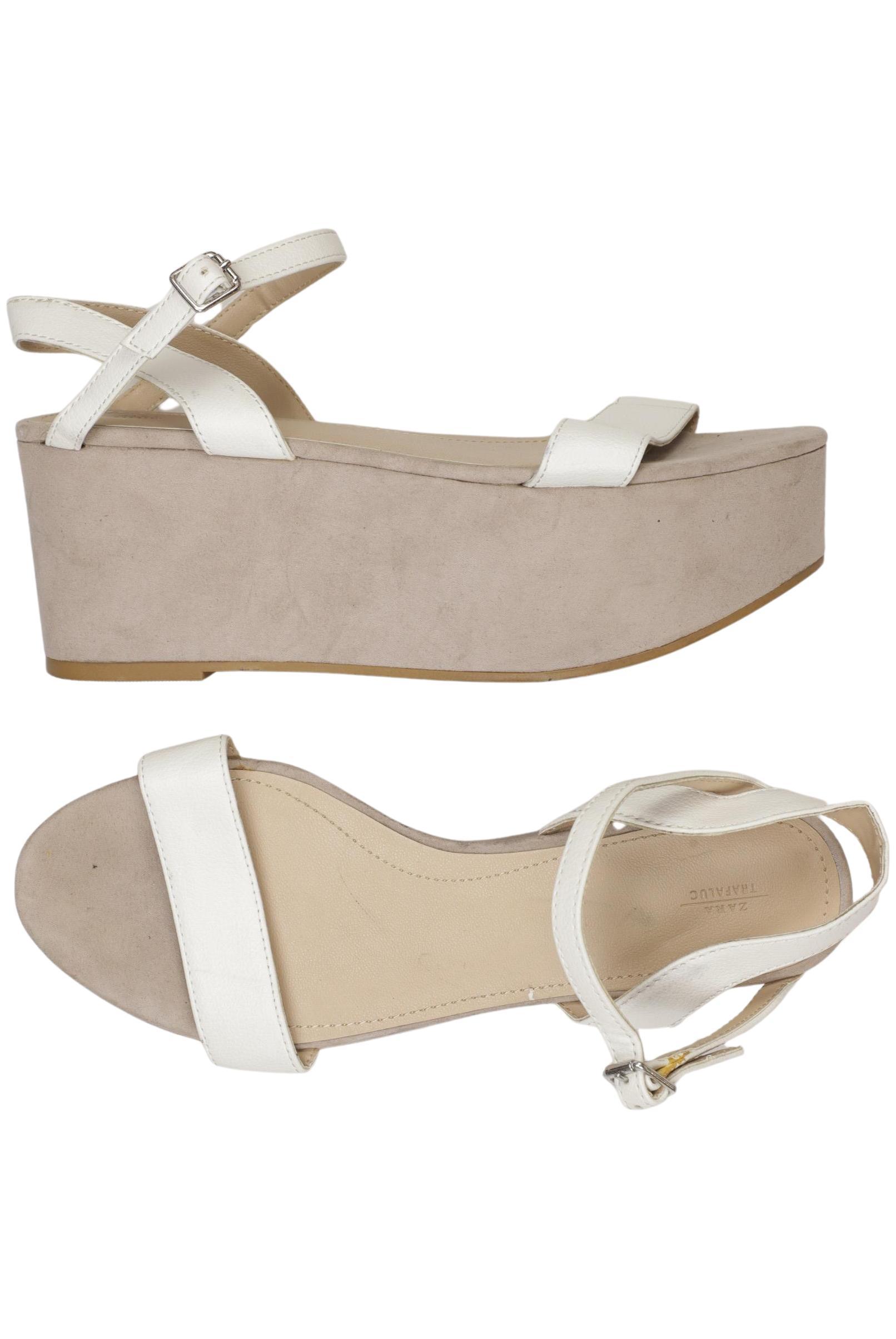 

Zara Damen Sandale, weiß, Gr. 37
