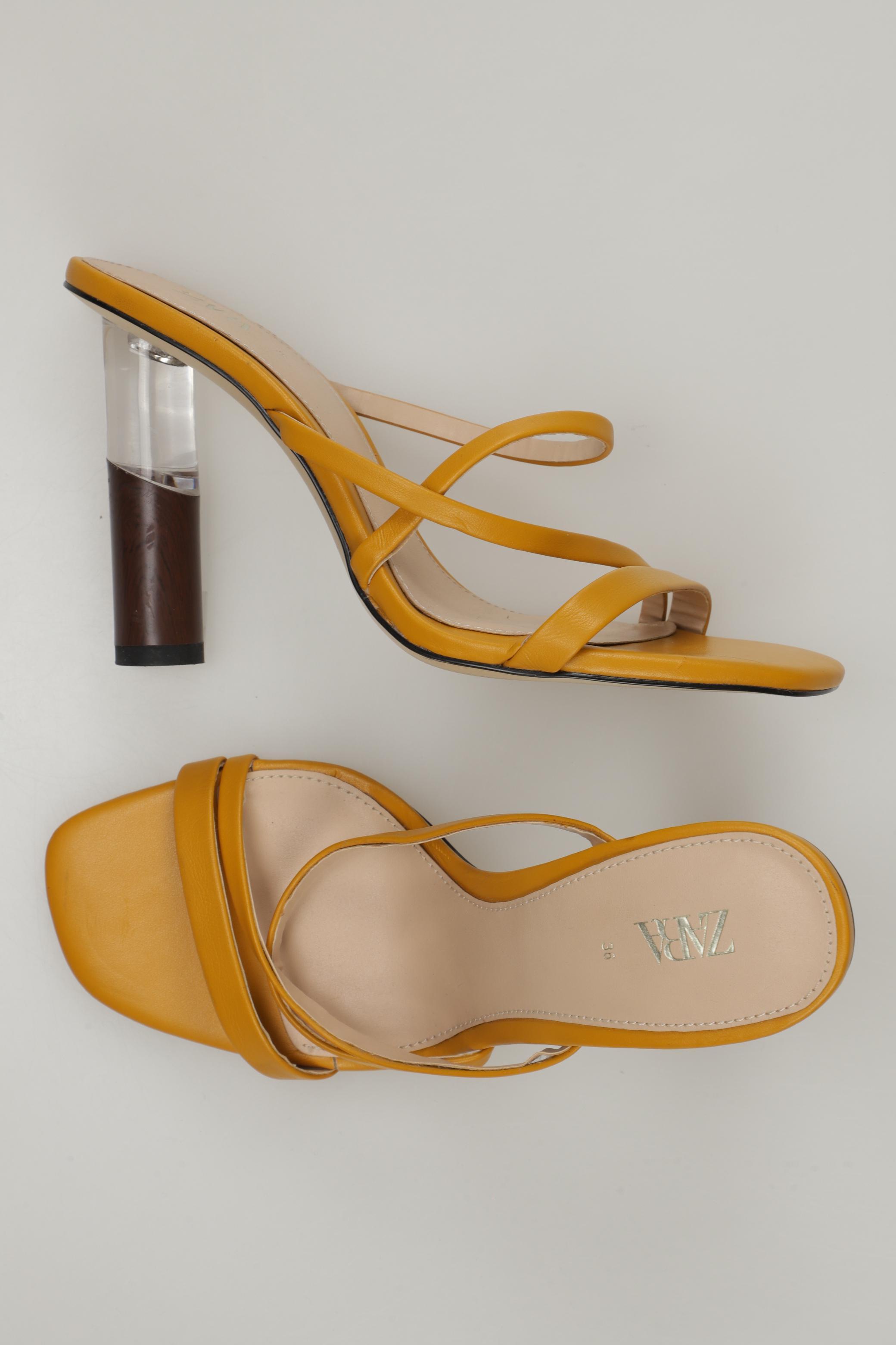 

Zara Damen Sandale, gelb, Gr. 36