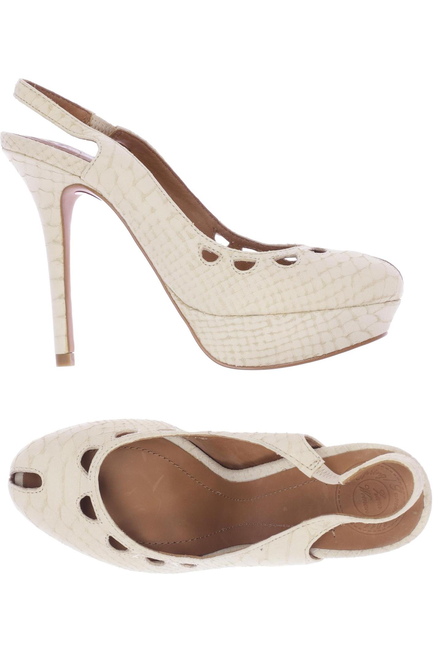 

Zara Damen Sandale, beige, Gr. 38