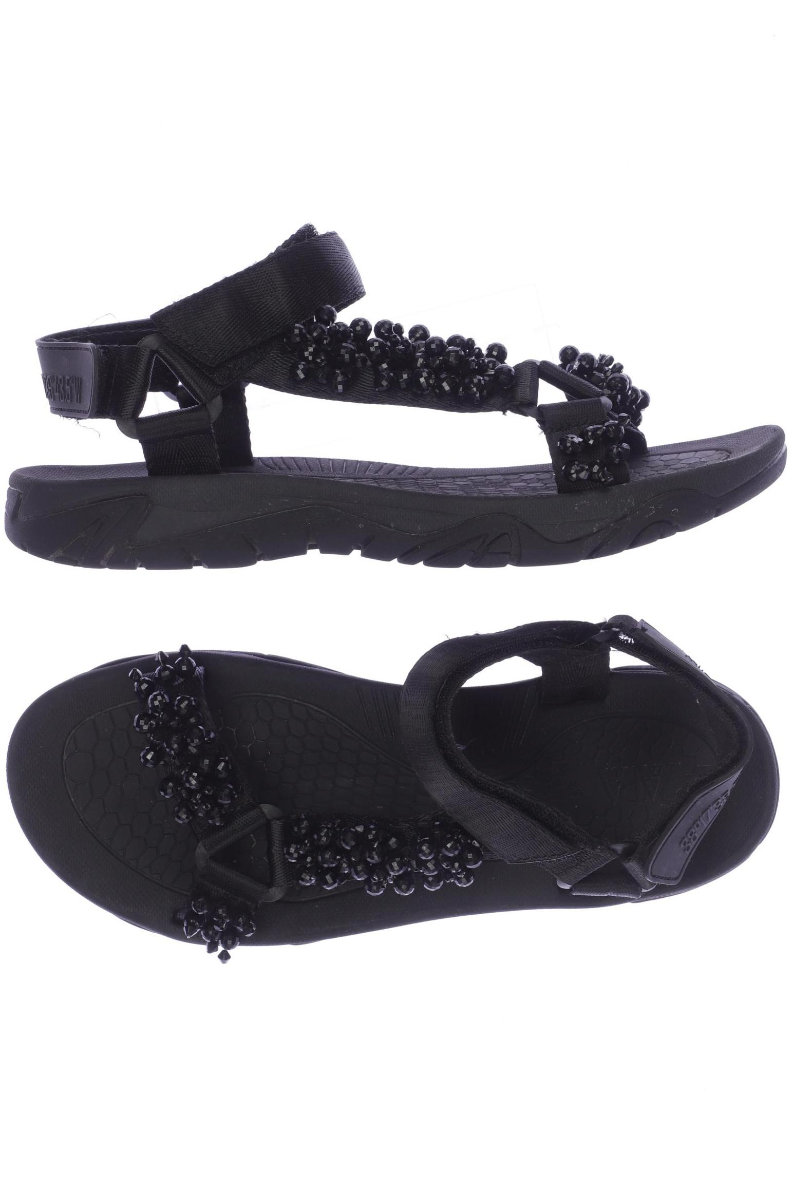 

Zara Damen Sandale, schwarz, Gr. 41