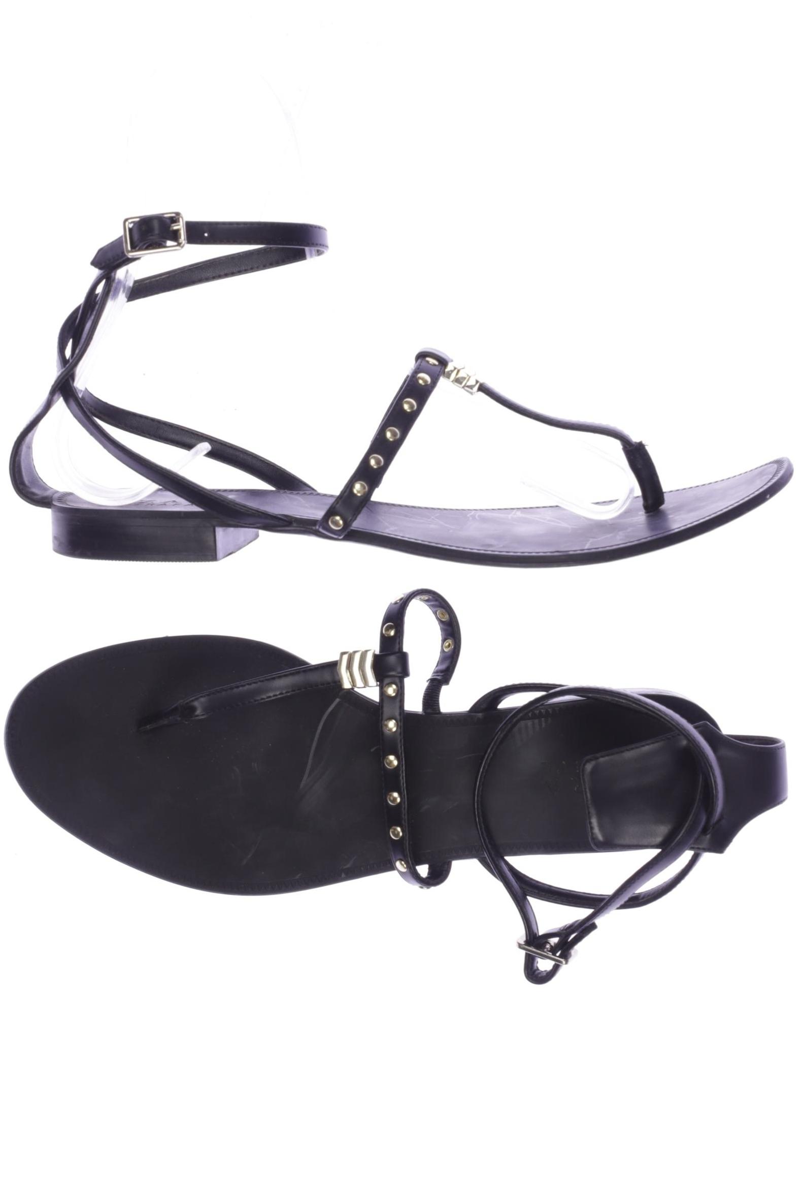 

Zara Damen Sandale, schwarz, Gr. 41