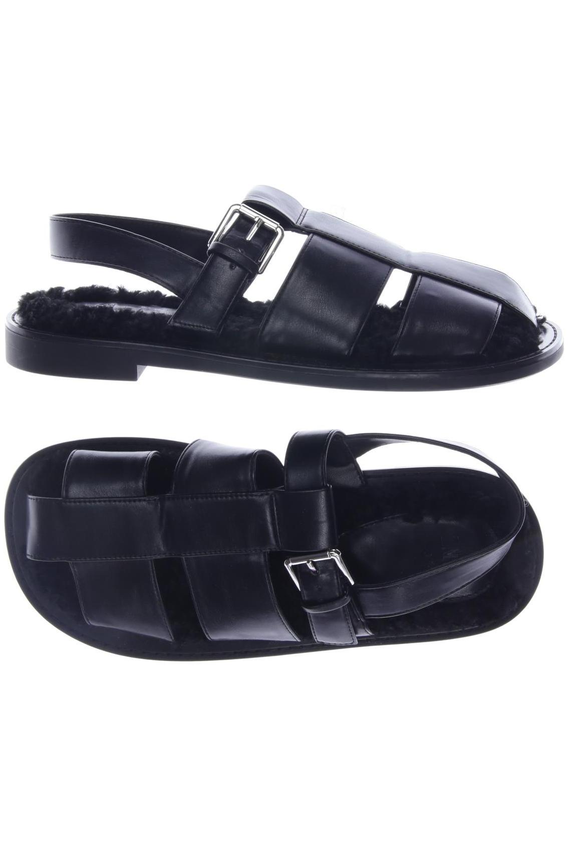 

Zara Damen Sandale, schwarz, Gr. 37