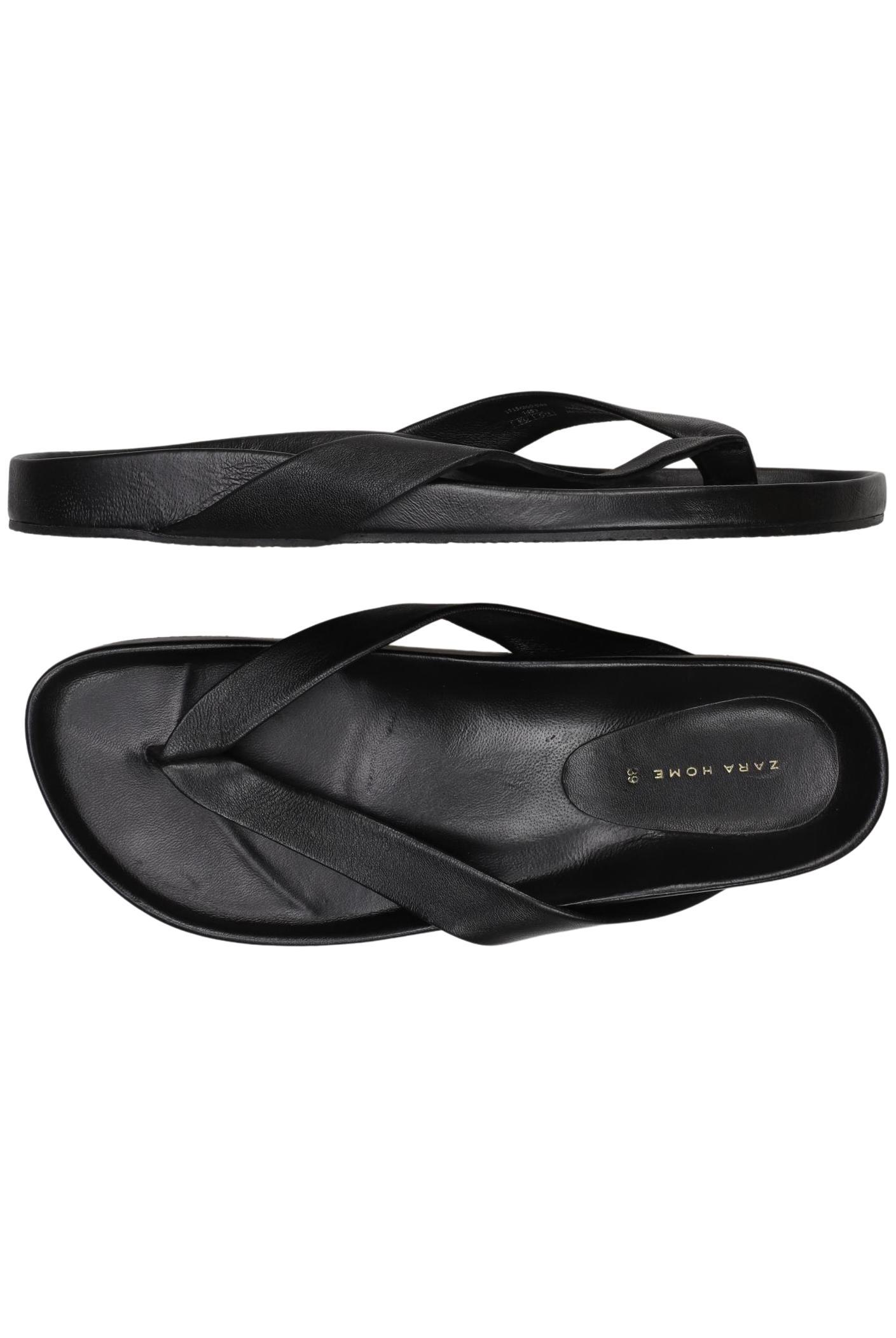 

Zara Damen Sandale, schwarz, Gr. 39