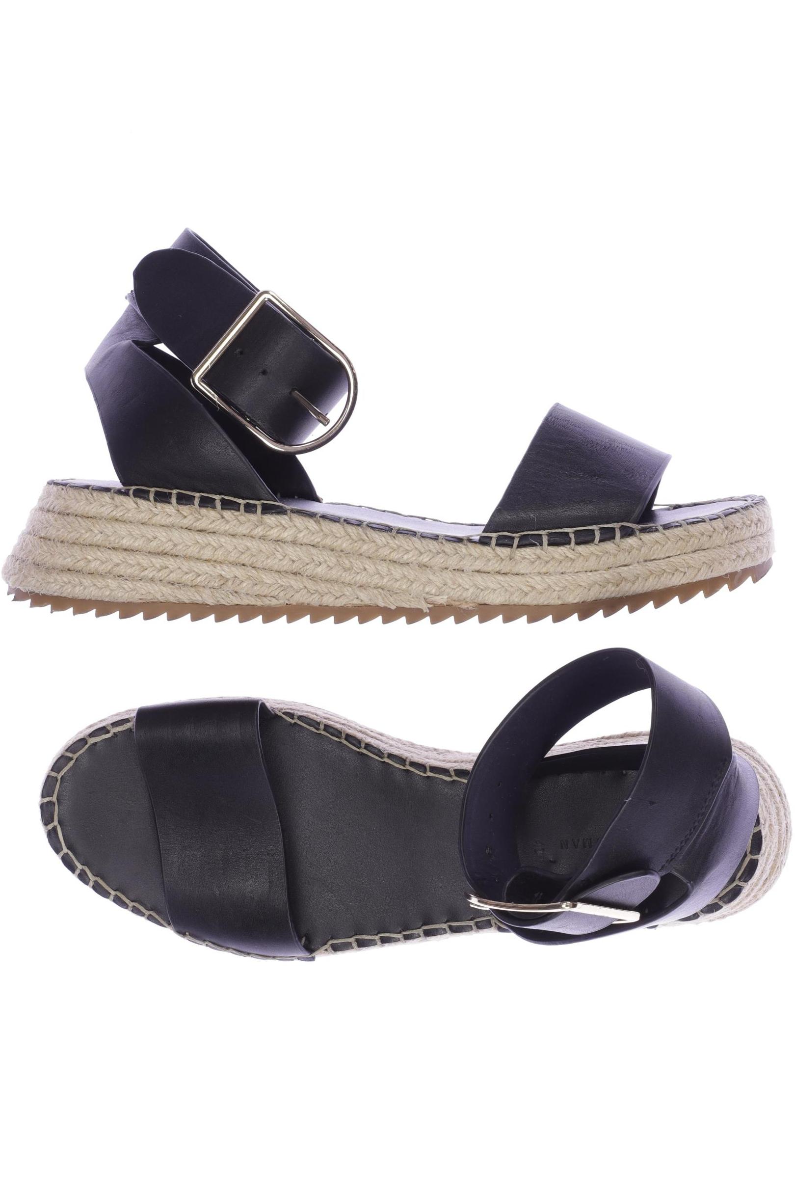 

Zara Damen Sandale, schwarz, Gr. 40