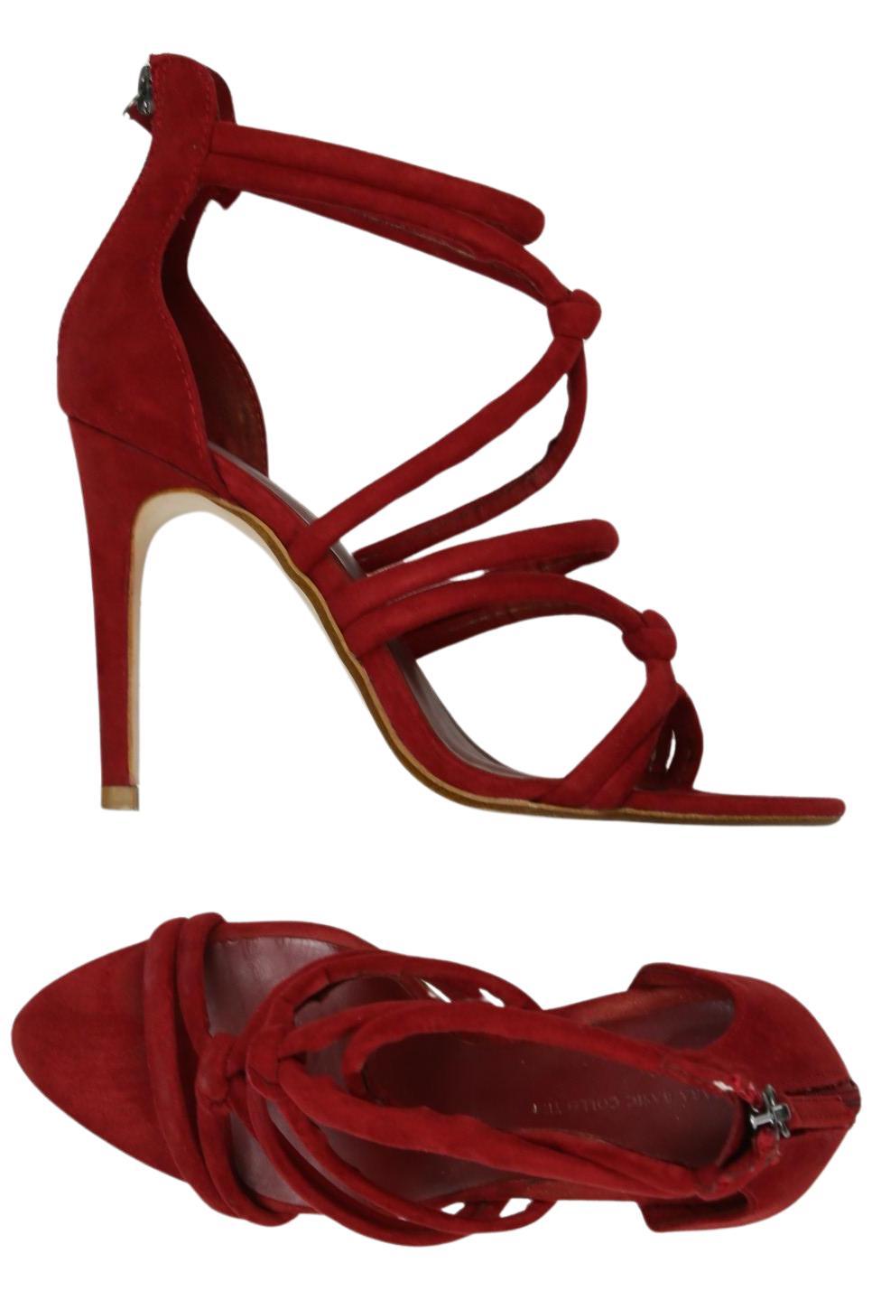 

Zara Damen Sandale, rot, Gr. 38