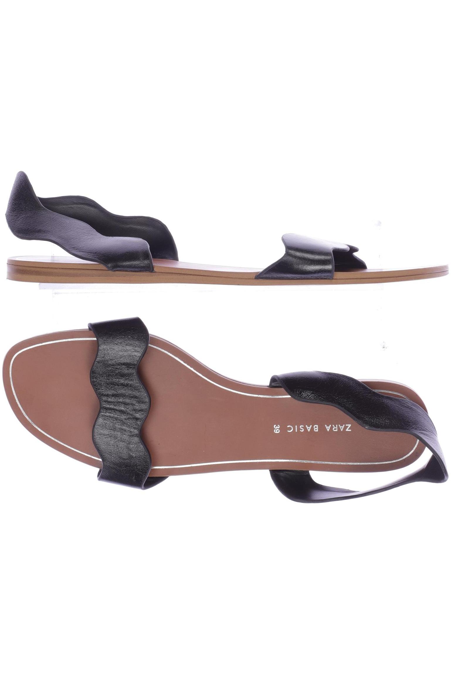 

Zara Damen Sandale, schwarz, Gr. 39