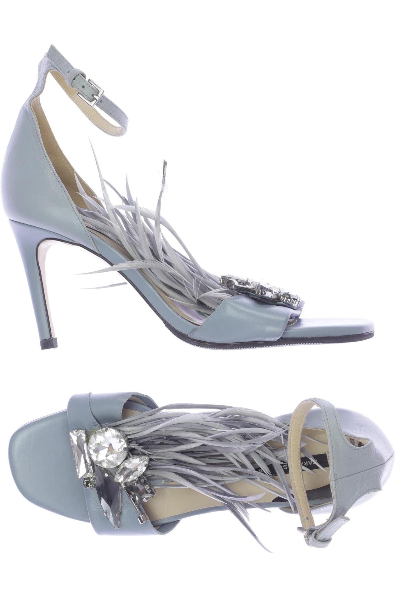 

Zara Damen Sandale, blau, Gr. 38