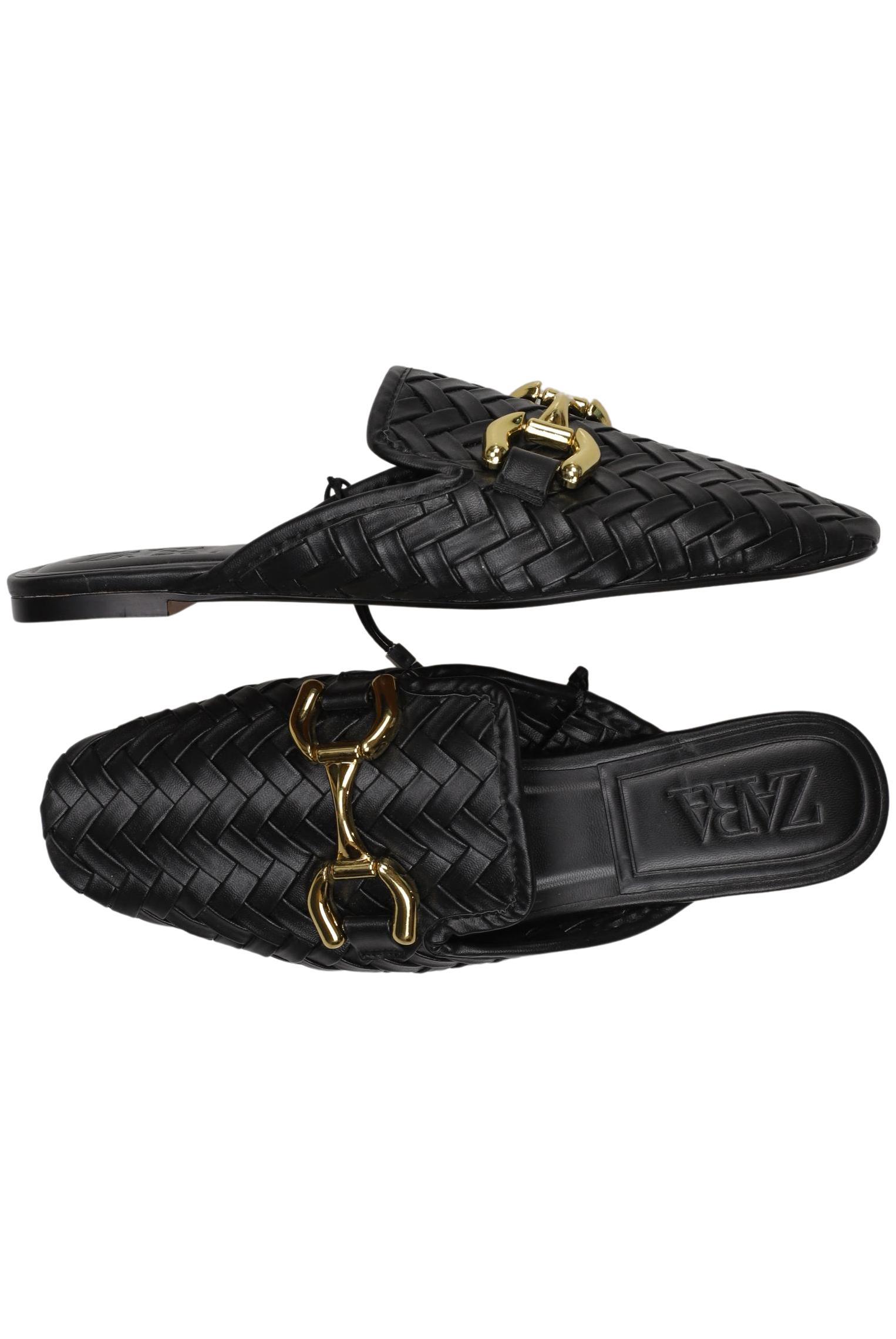 

Zara Damen Sandale, schwarz, Gr. 38