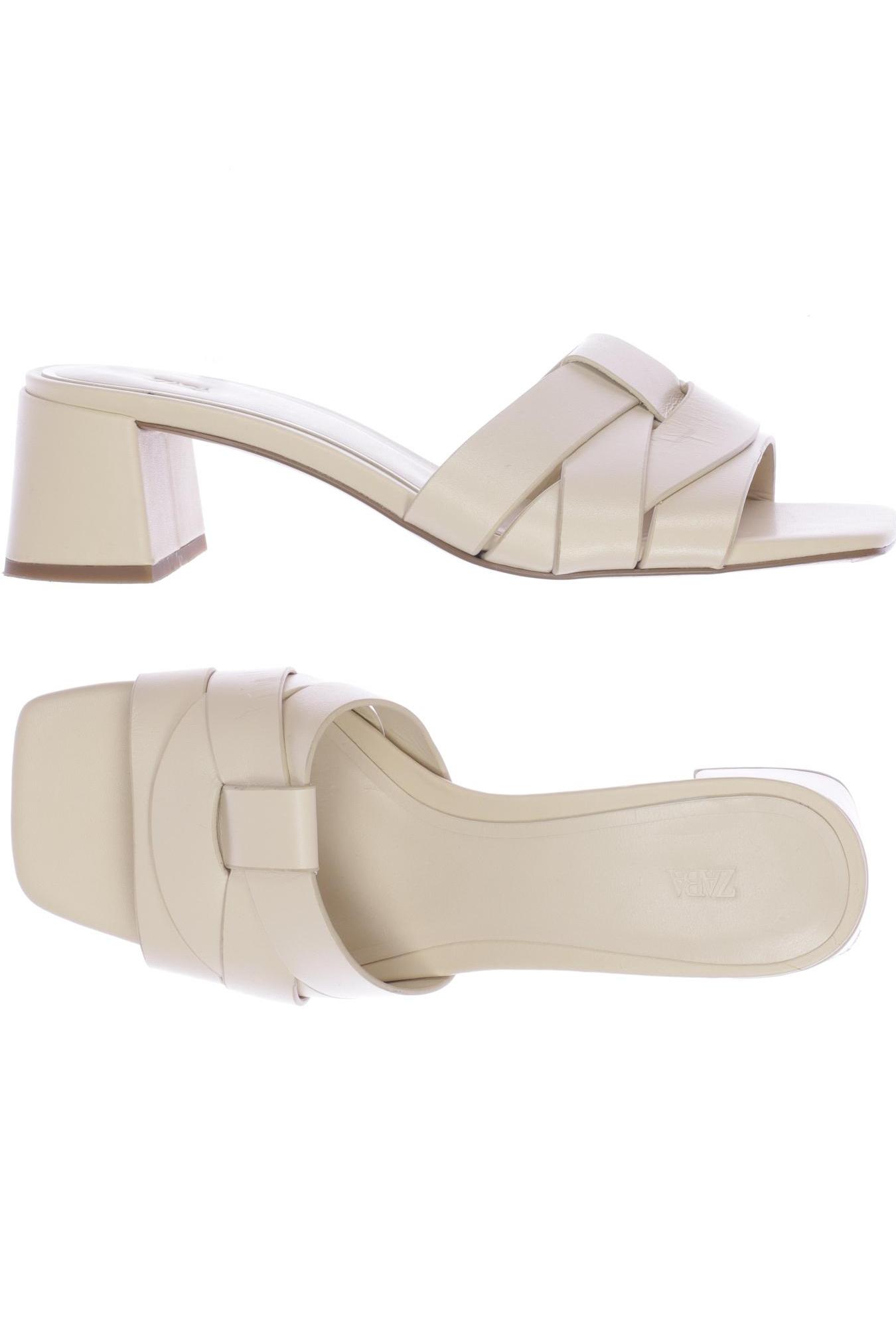 

Zara Damen Sandale, beige, Gr. 37