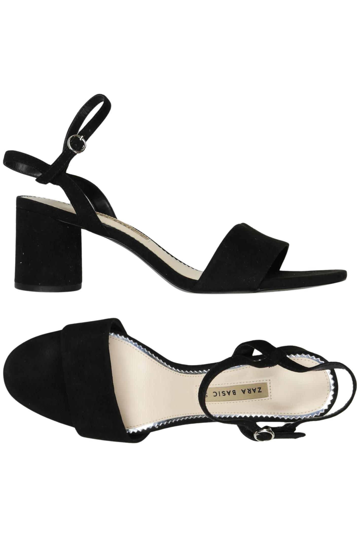 

Zara Damen Sandale, schwarz, Gr. 40