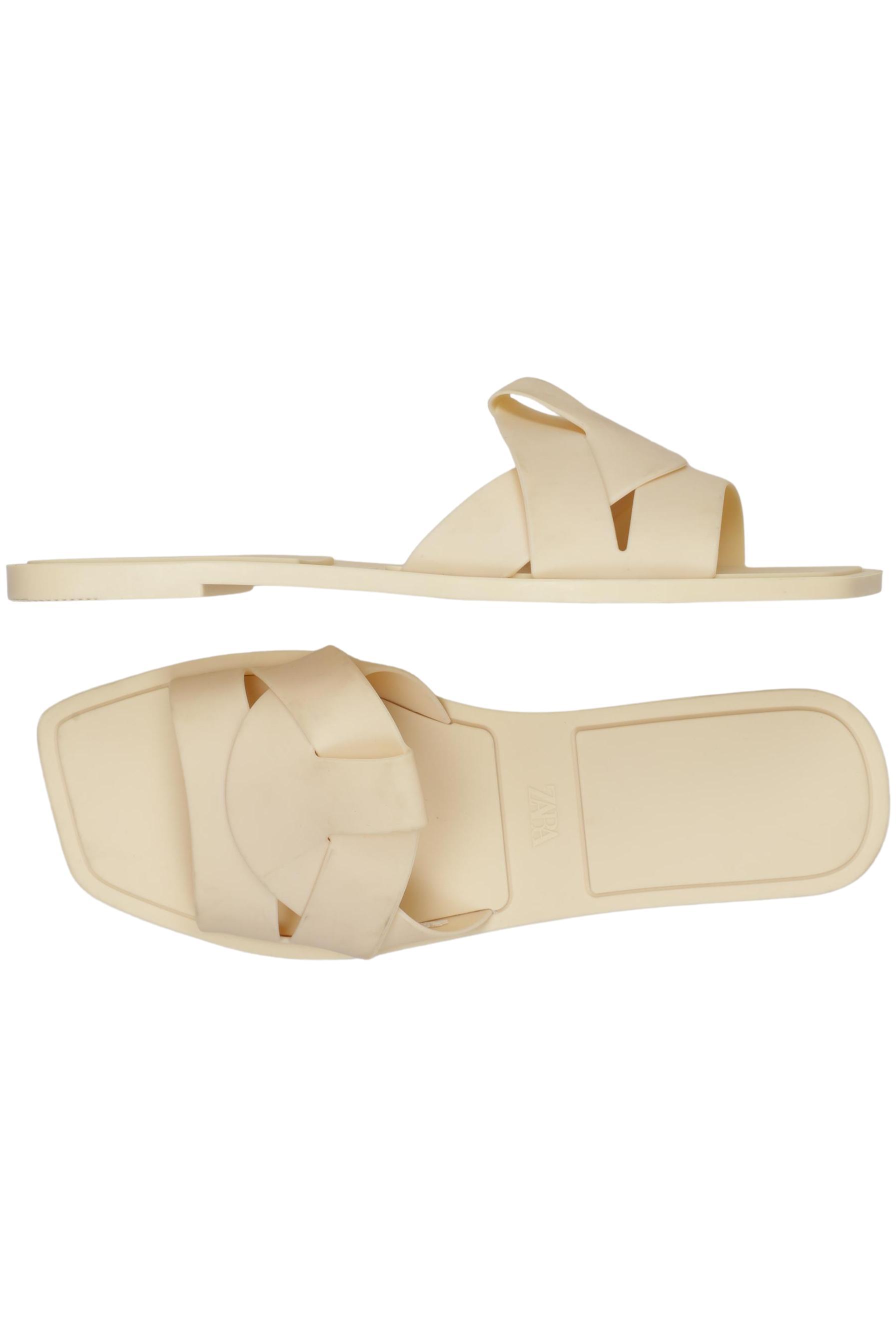 

Zara Damen Sandale, beige, Gr. 38