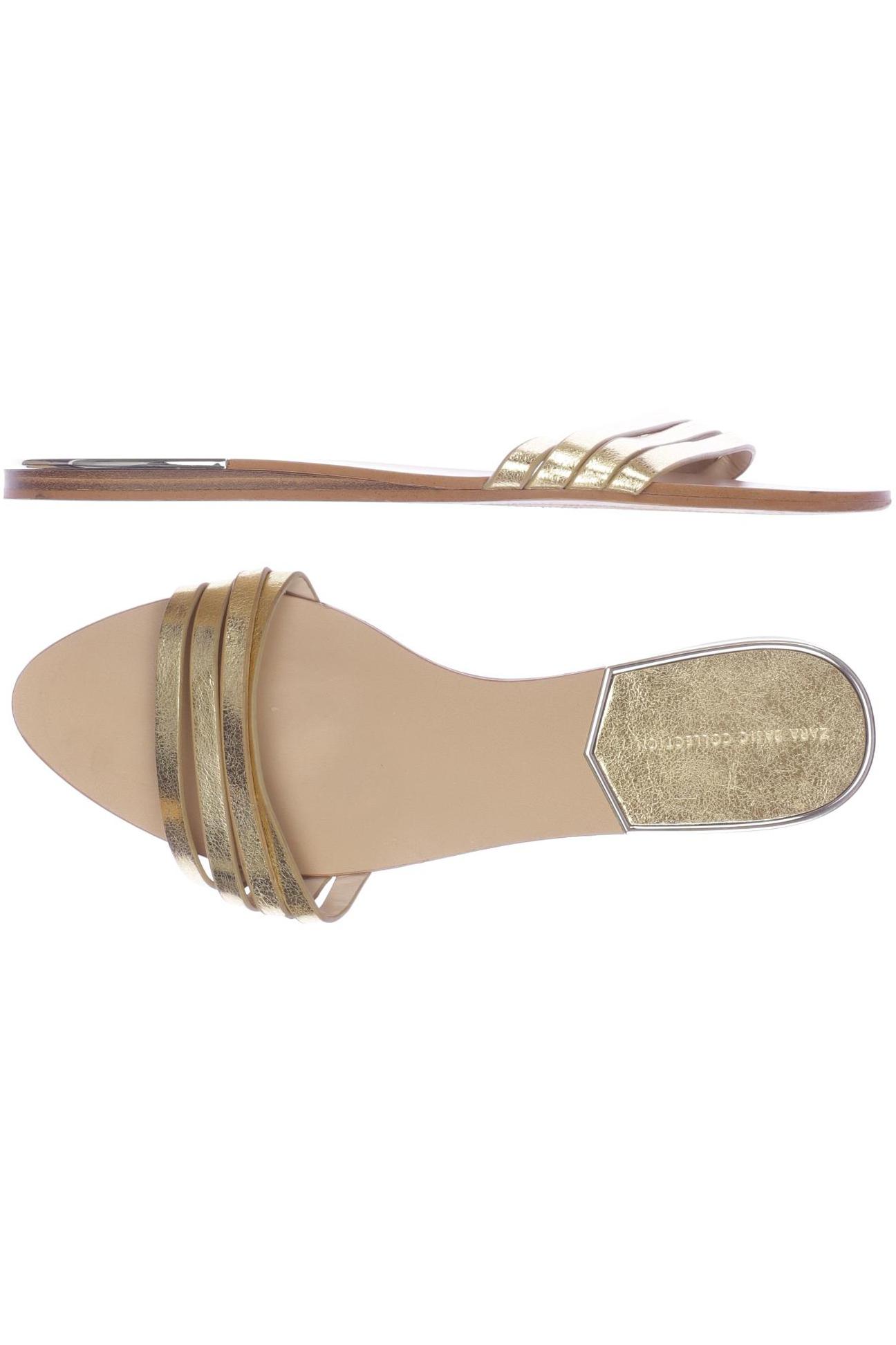 

Zara Damen Sandale, gold, Gr. 39