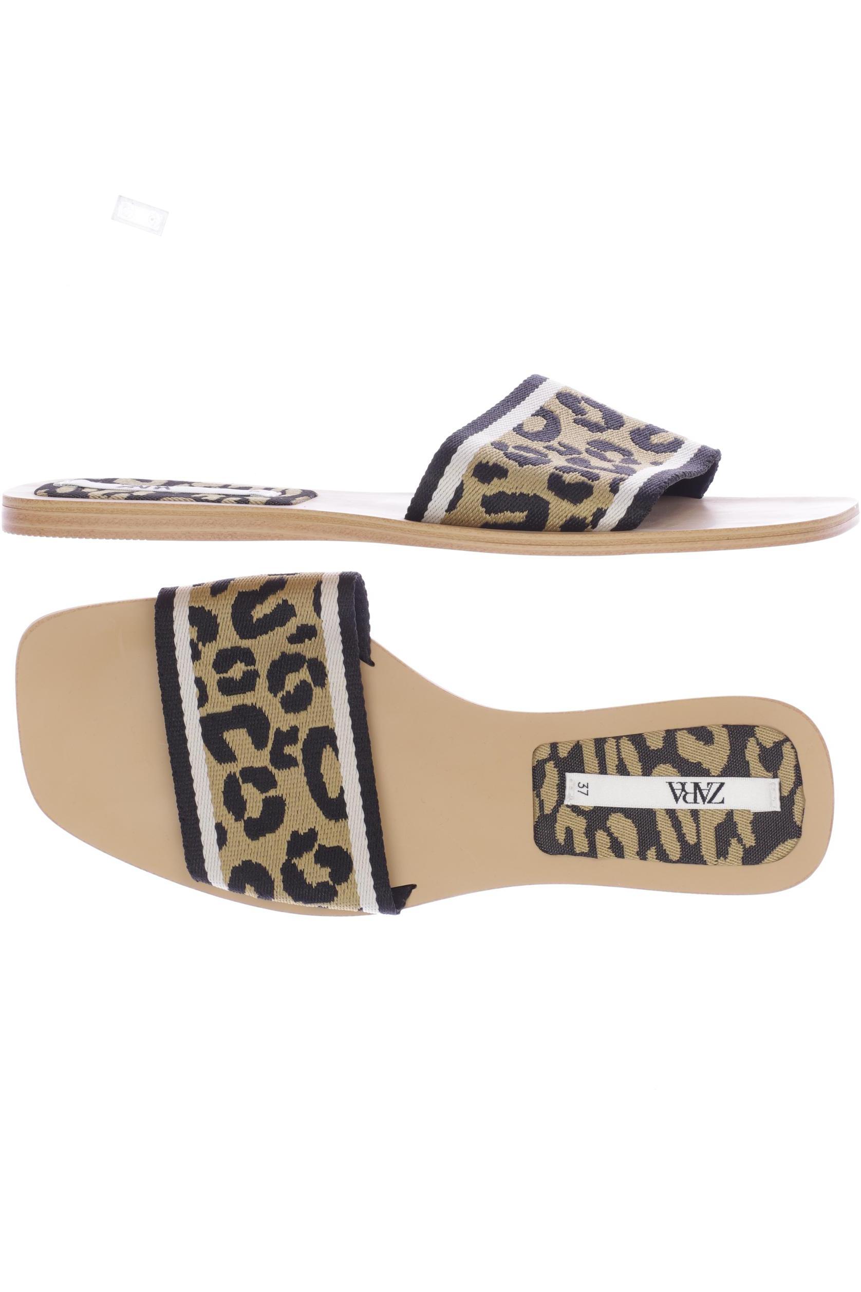 

ZARA Damen Sandale, beige