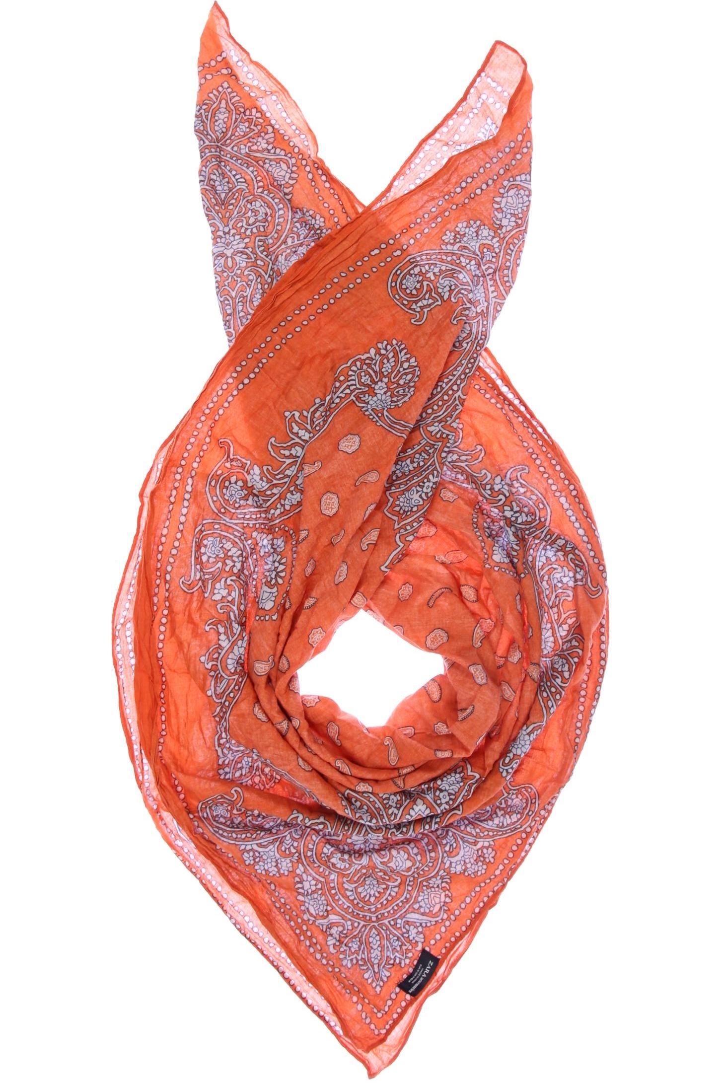 

Zara Damen Schal, orange, Gr.
