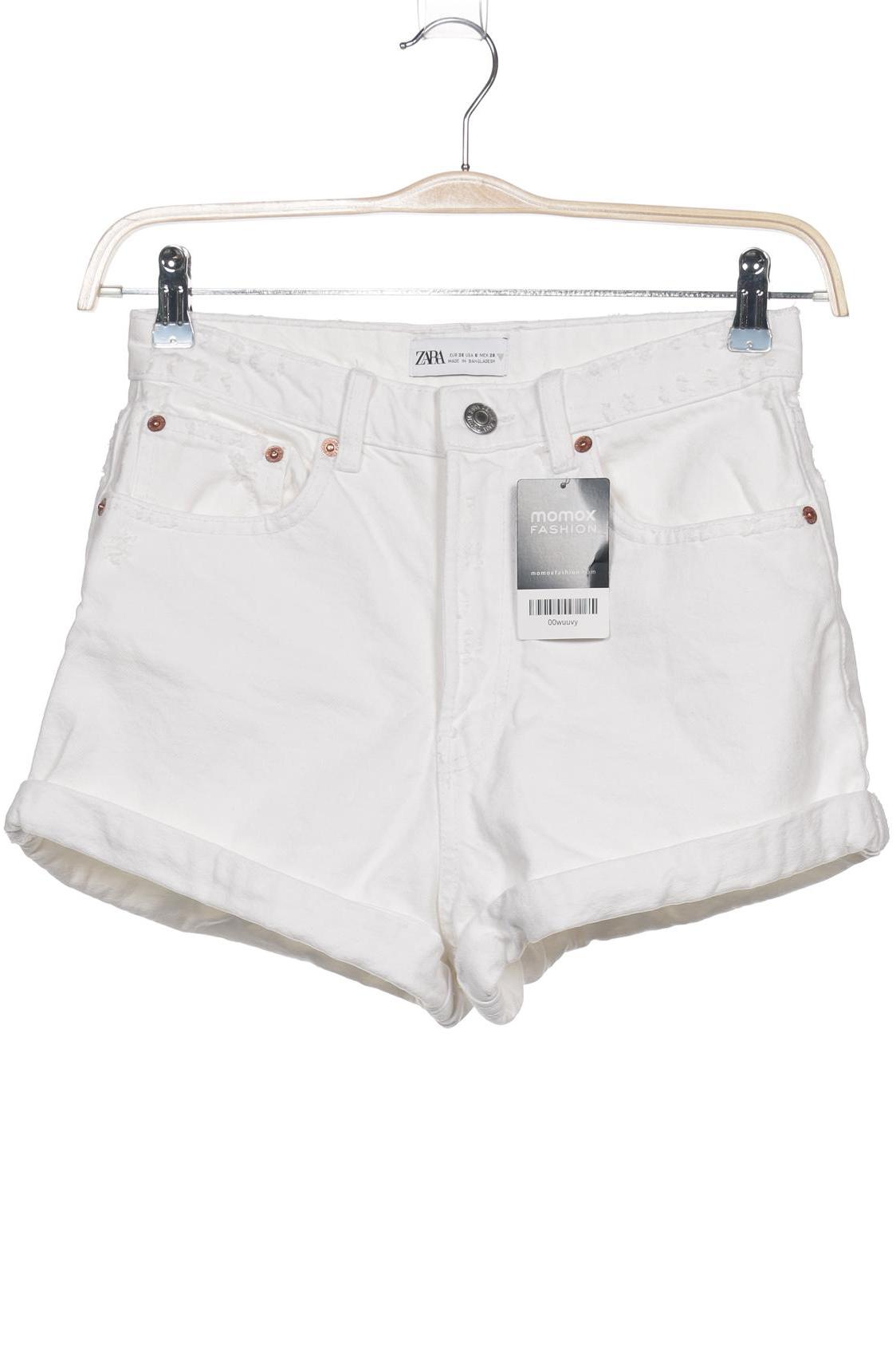 

Zara Damen Shorts, weiß, Gr. 38